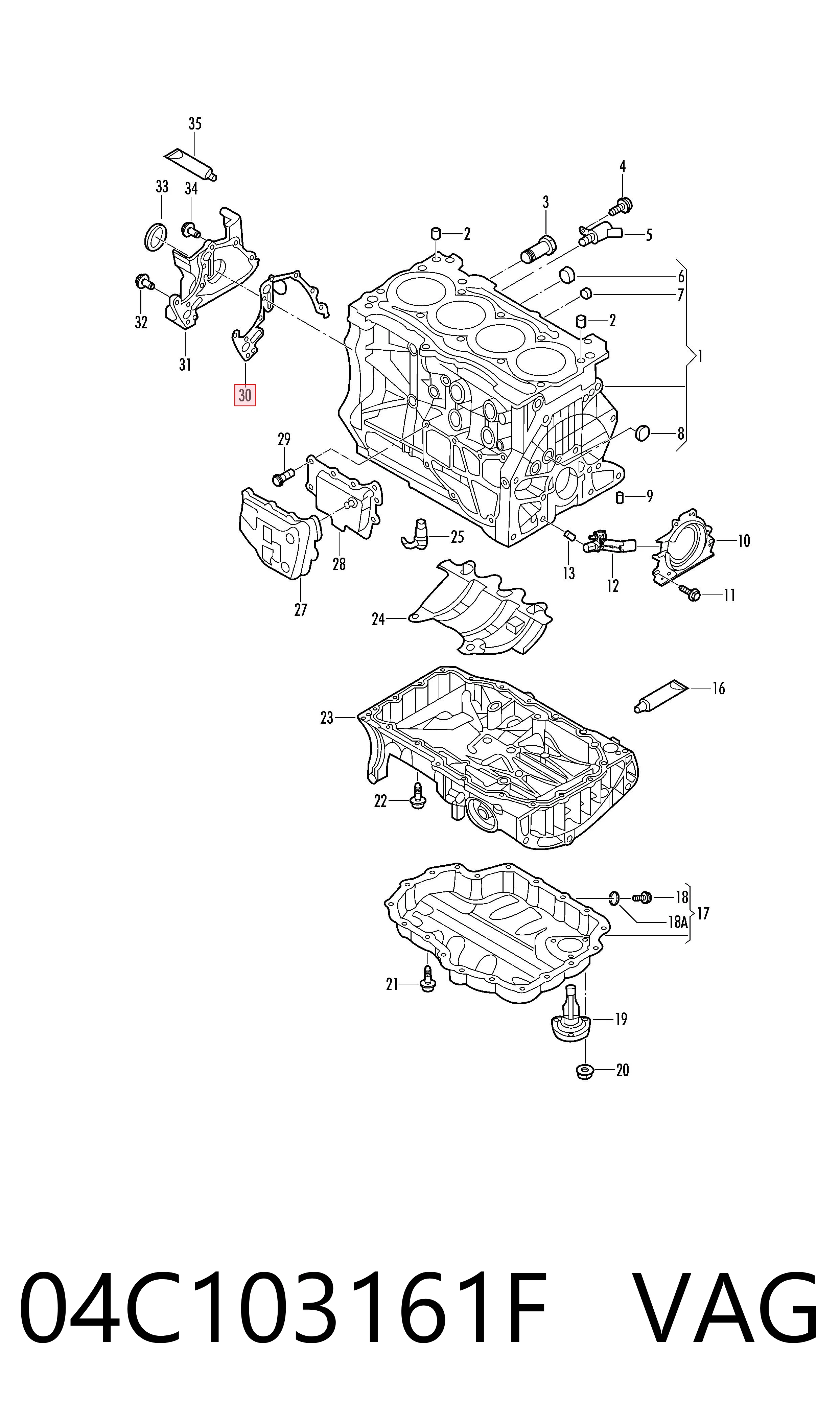04C103161F VAG