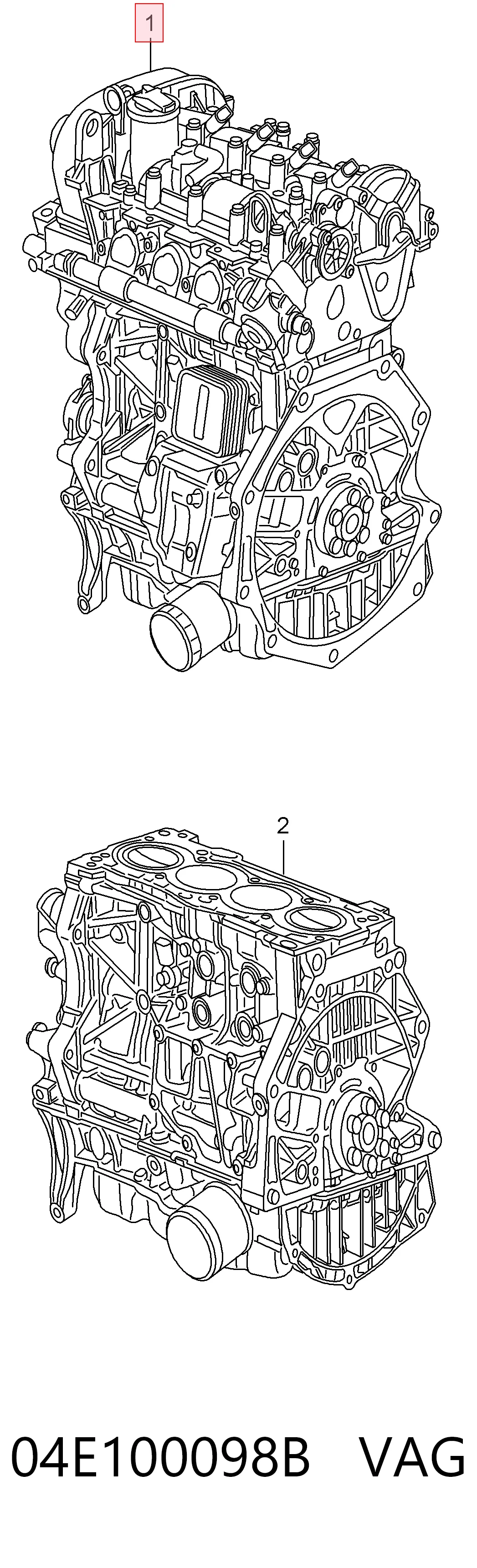  Motor montado Seat Leon III hatchback (5F1) (2012 - 2020) III