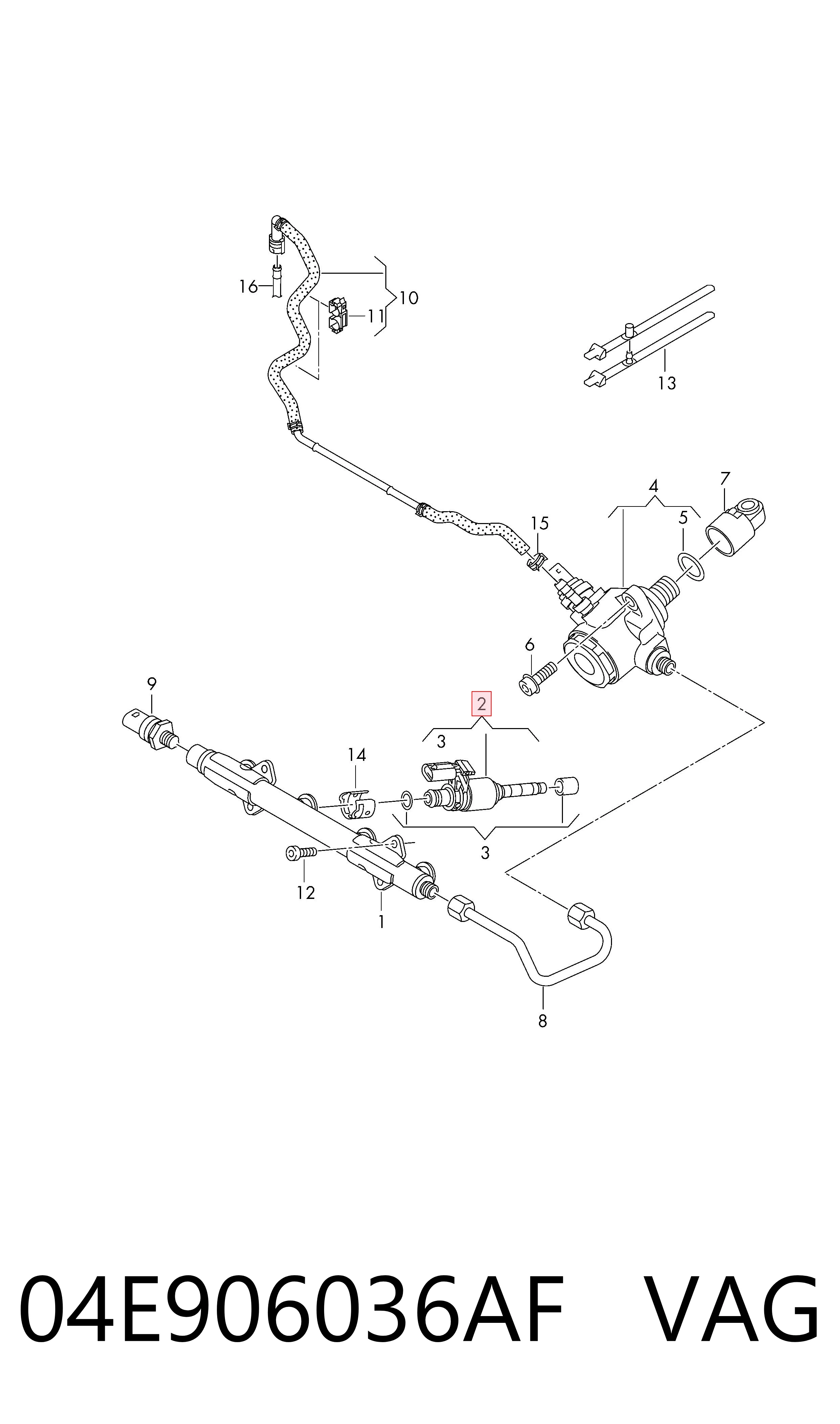 Injetor de injeção de combustível VAG 04E906036AF preço, a partir de 93,27 USD
