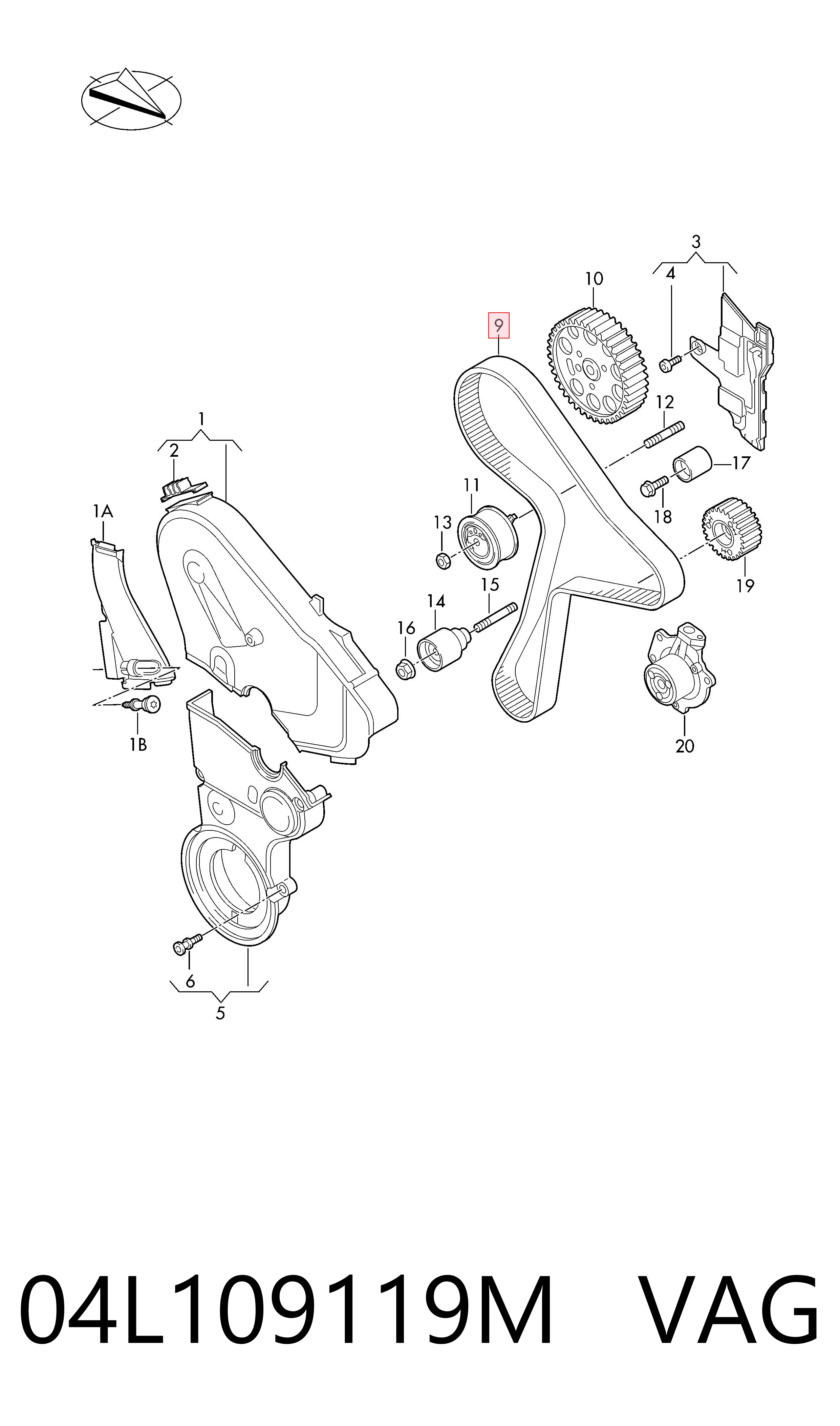 04L109119M VAG 