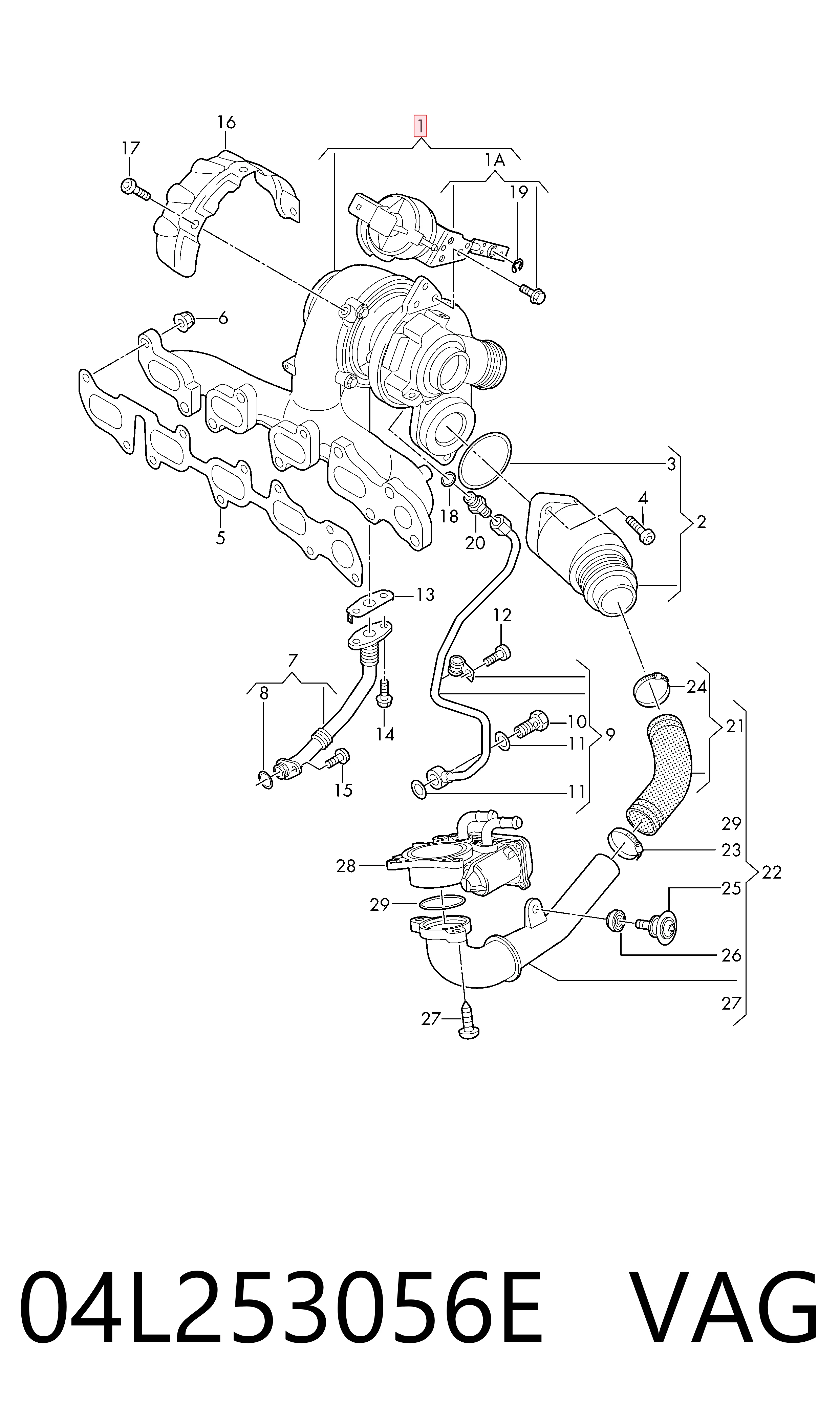  para Audi A4  (8W2, 8WC)