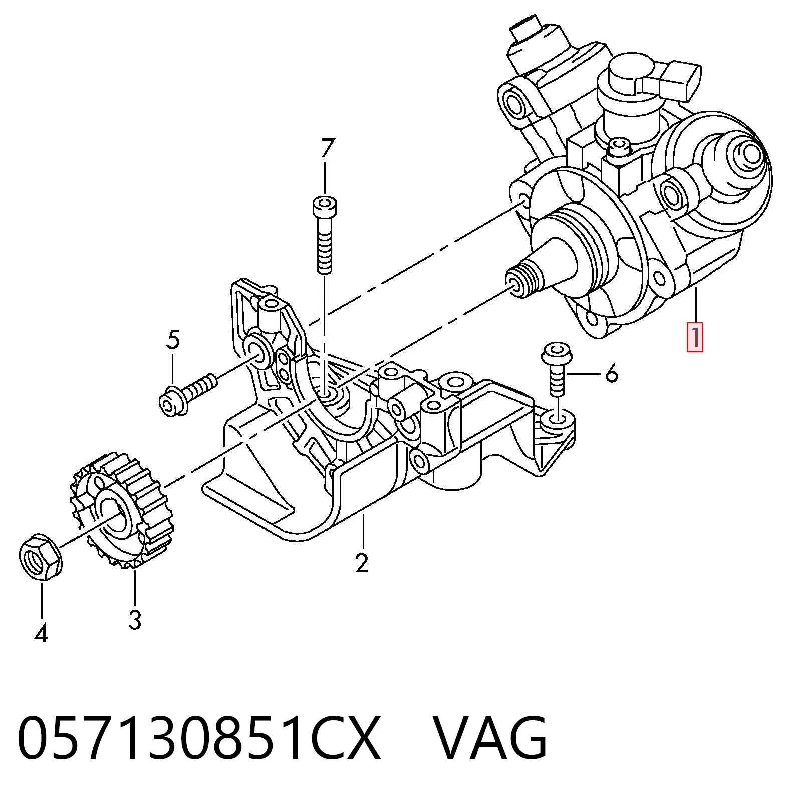 057130851CX VAG