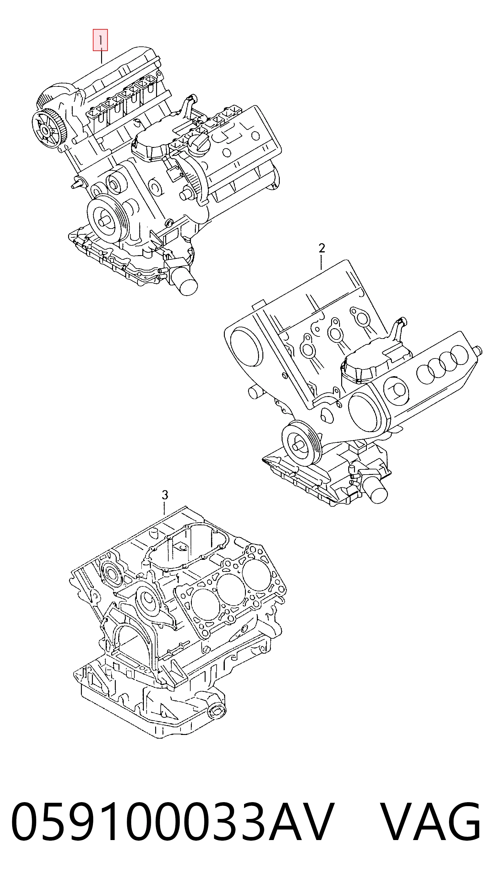 Motor montado para Audi A6 C6 4F2