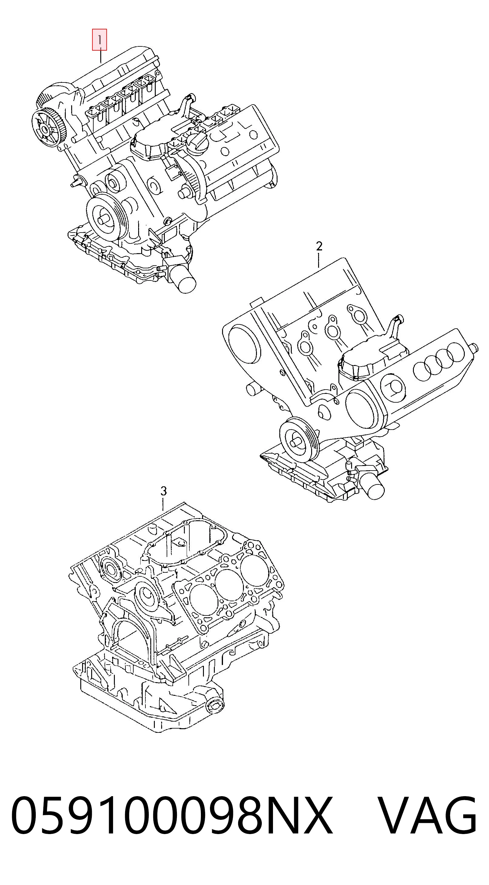 Motor montado Audi A6  4F2 ao melhor preço