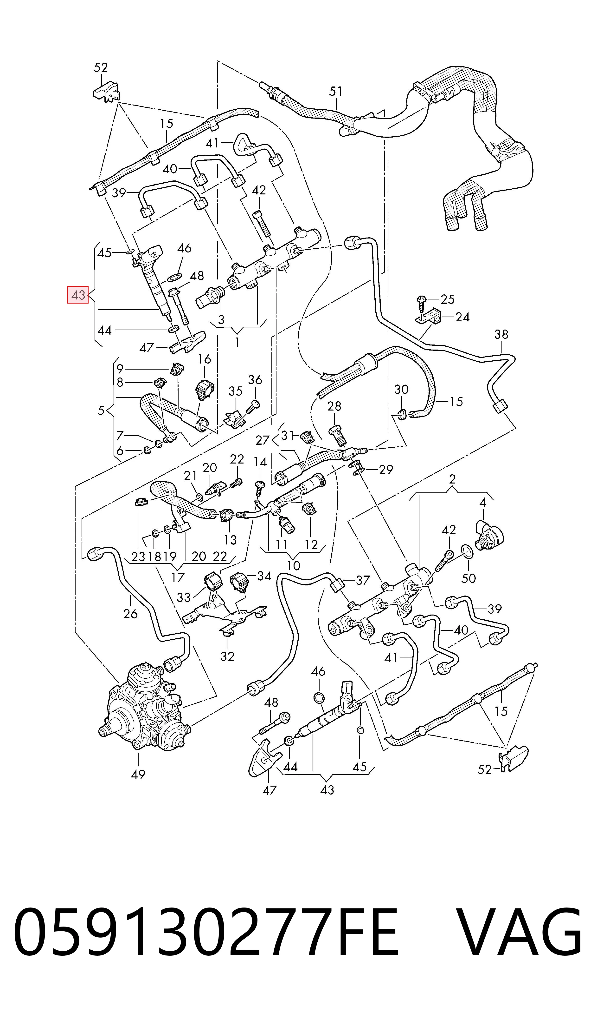  para Audi A6  (4AH)