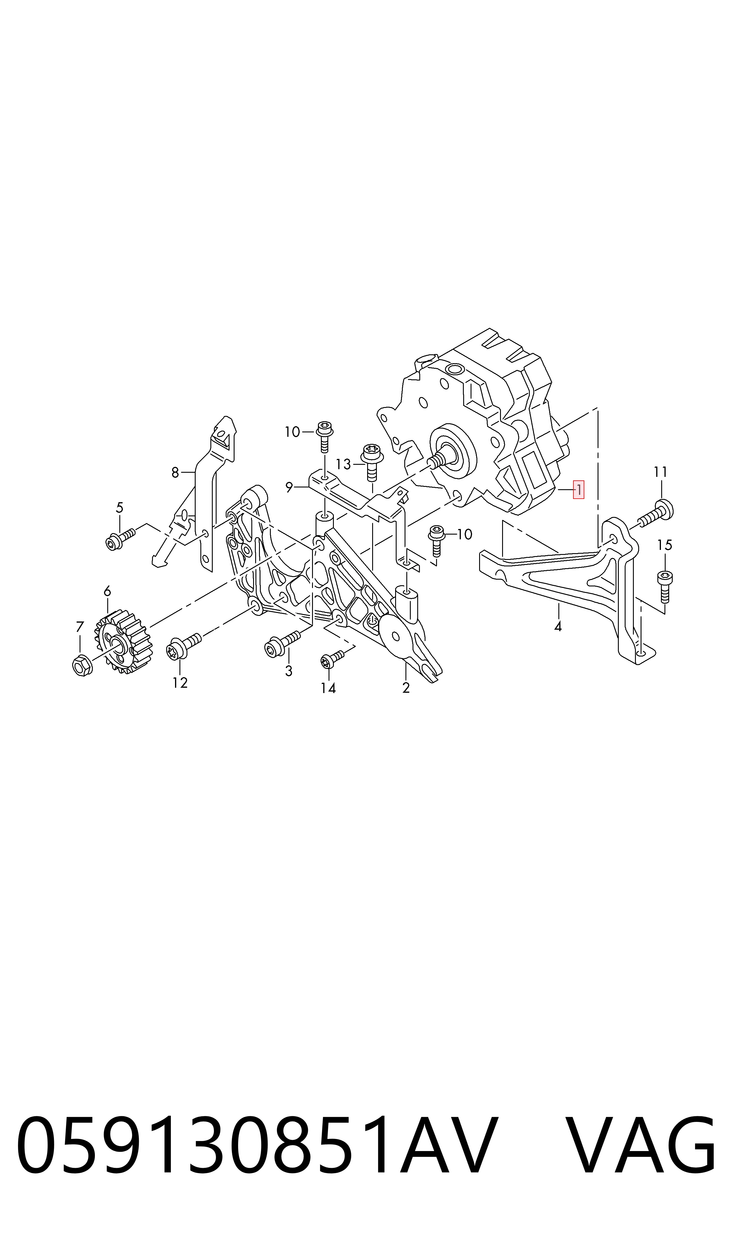  Bomba de combustível de pressão alta Audi A4 B7 sedan (8EC) (2004 - 2008) B7