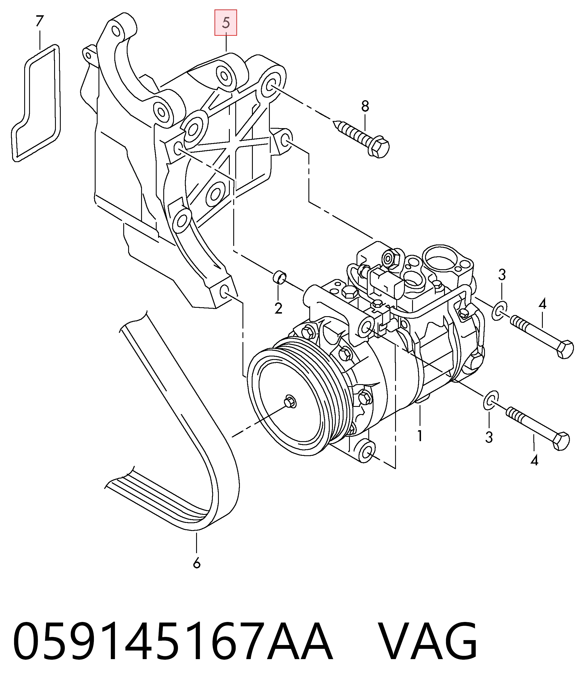 059145167AA VAG
