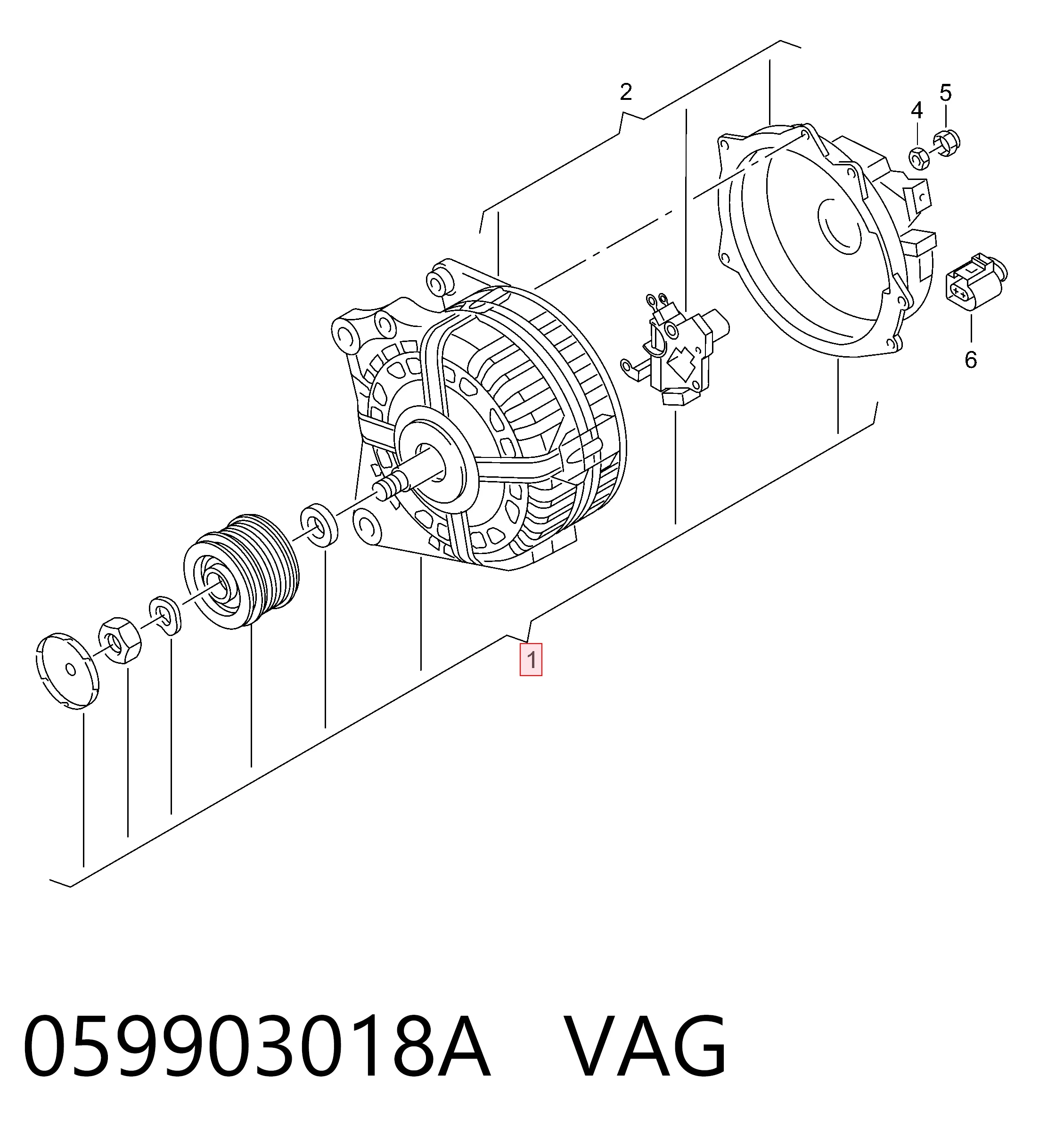 059903018A VAG Gerador
