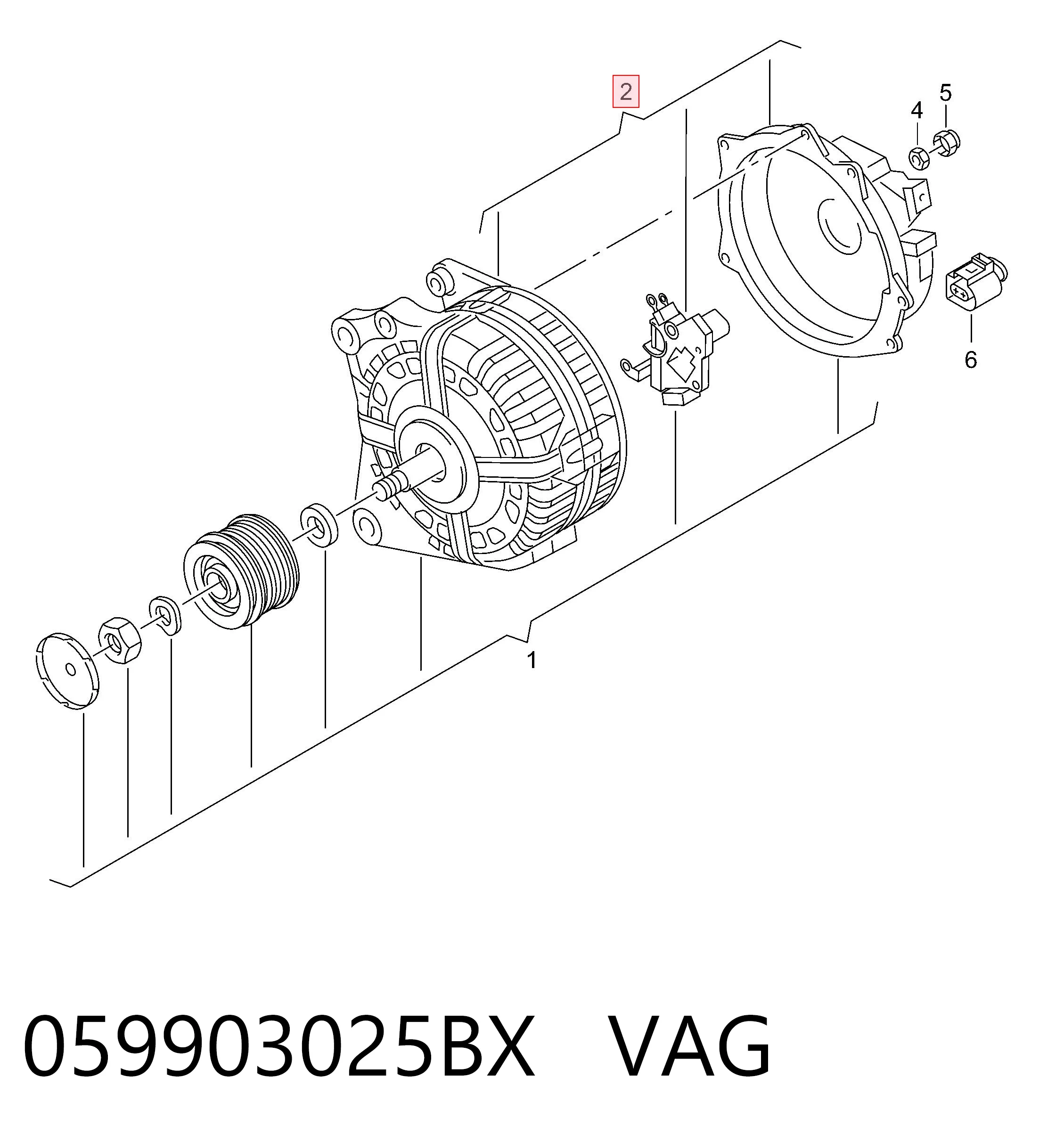 059903025BX VAG