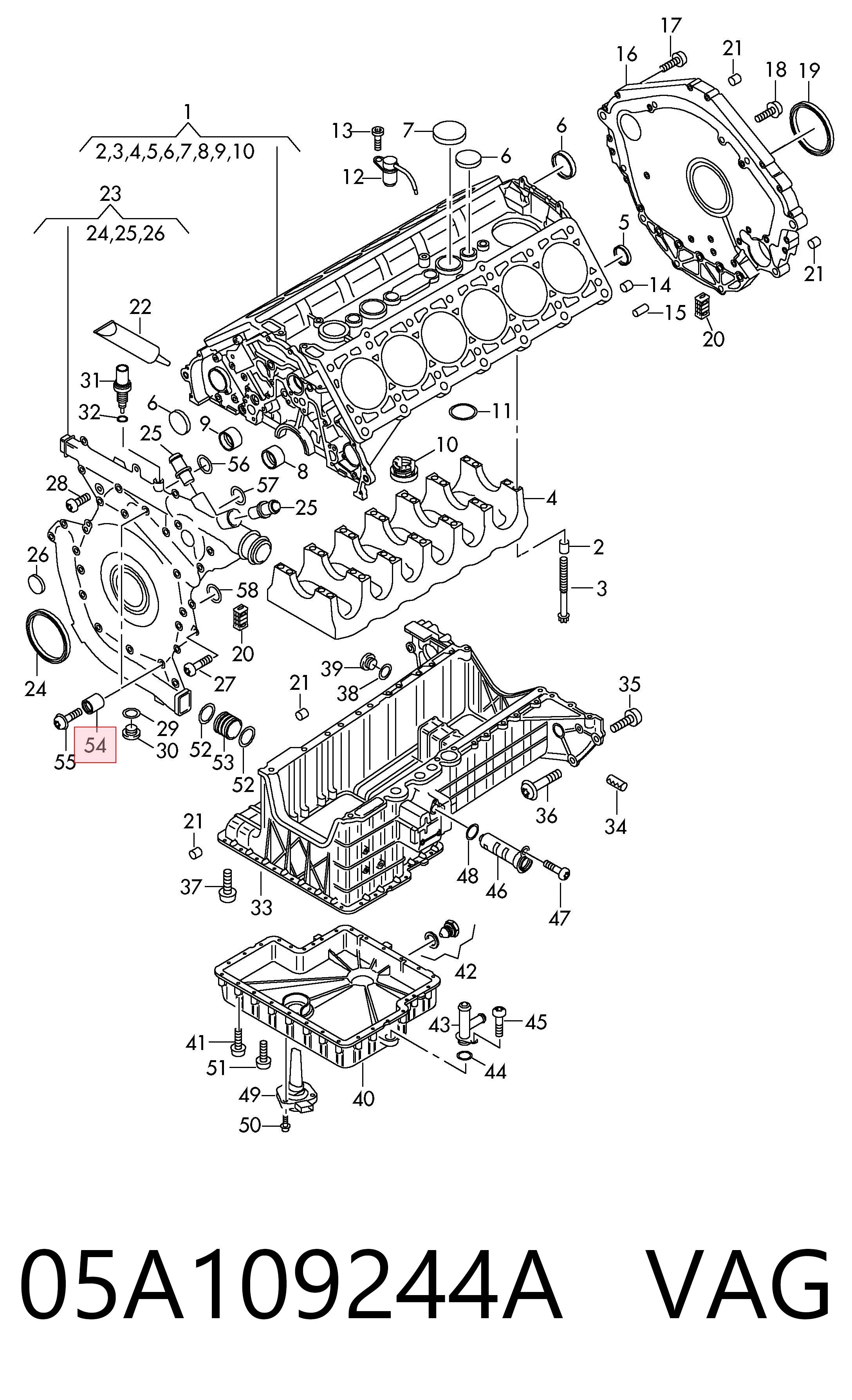 05A109244A VAG