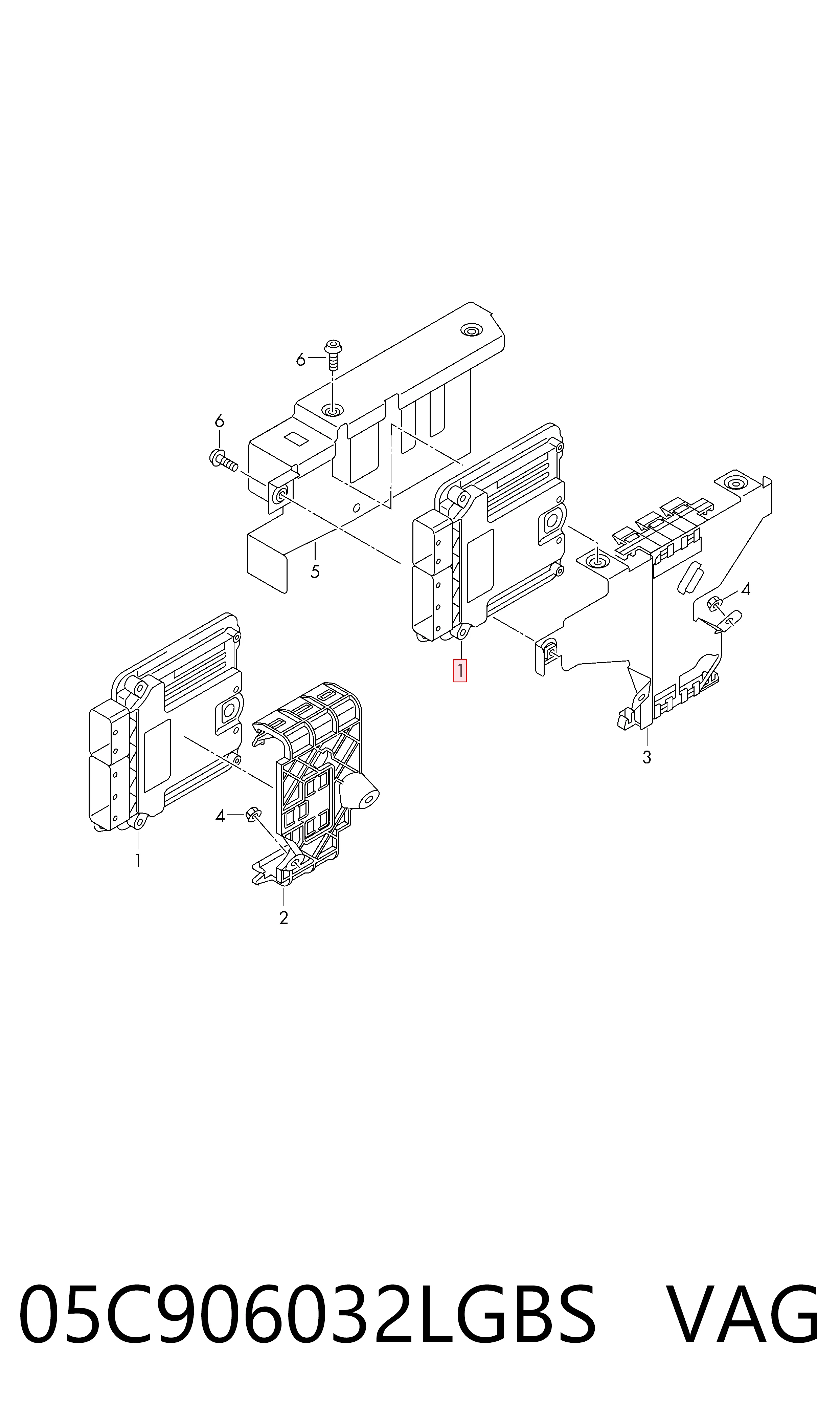 Módulo de direção (Centralina eletrônica) de motor Audi A1  GBA ao melhor preço