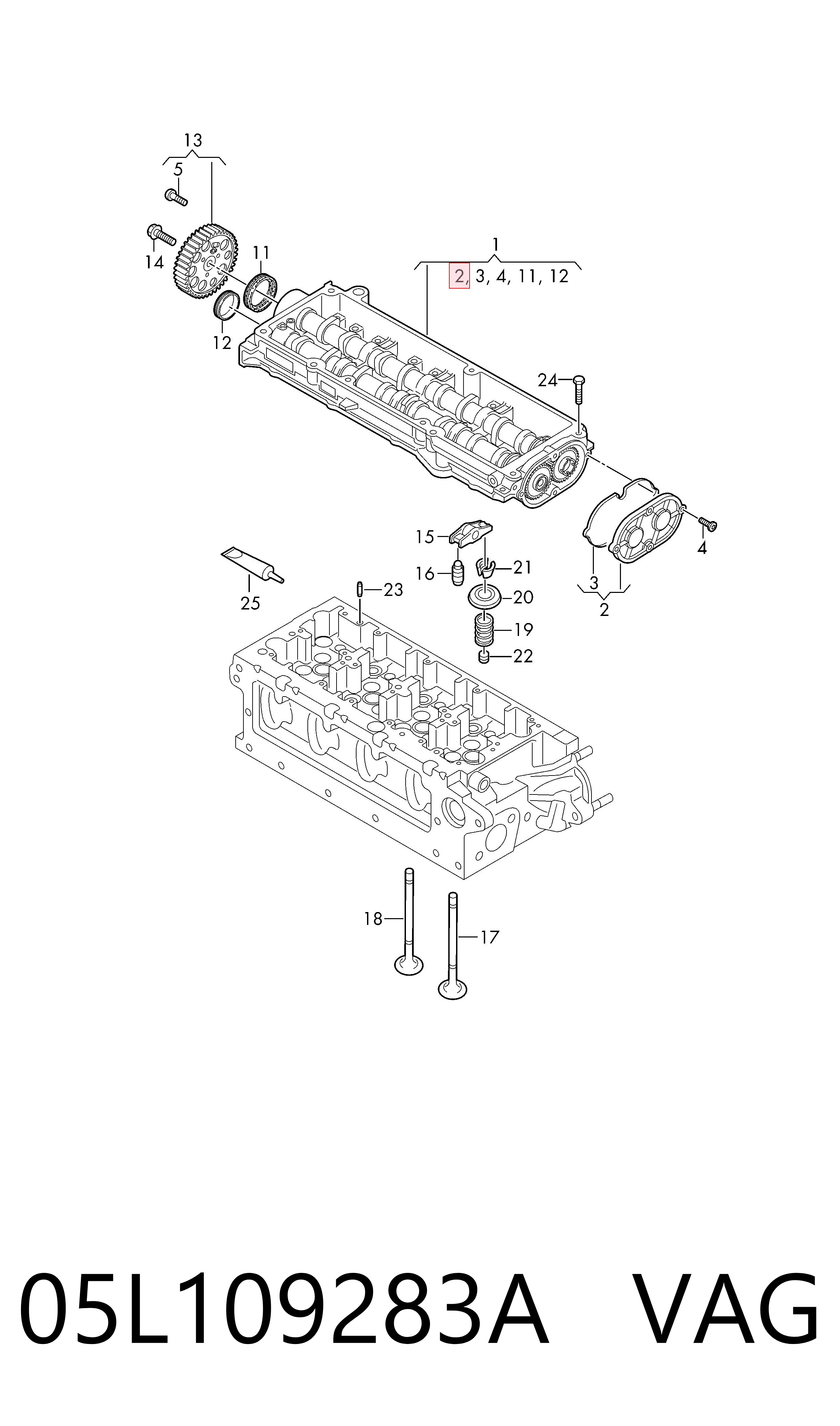 05L109283A VAG 