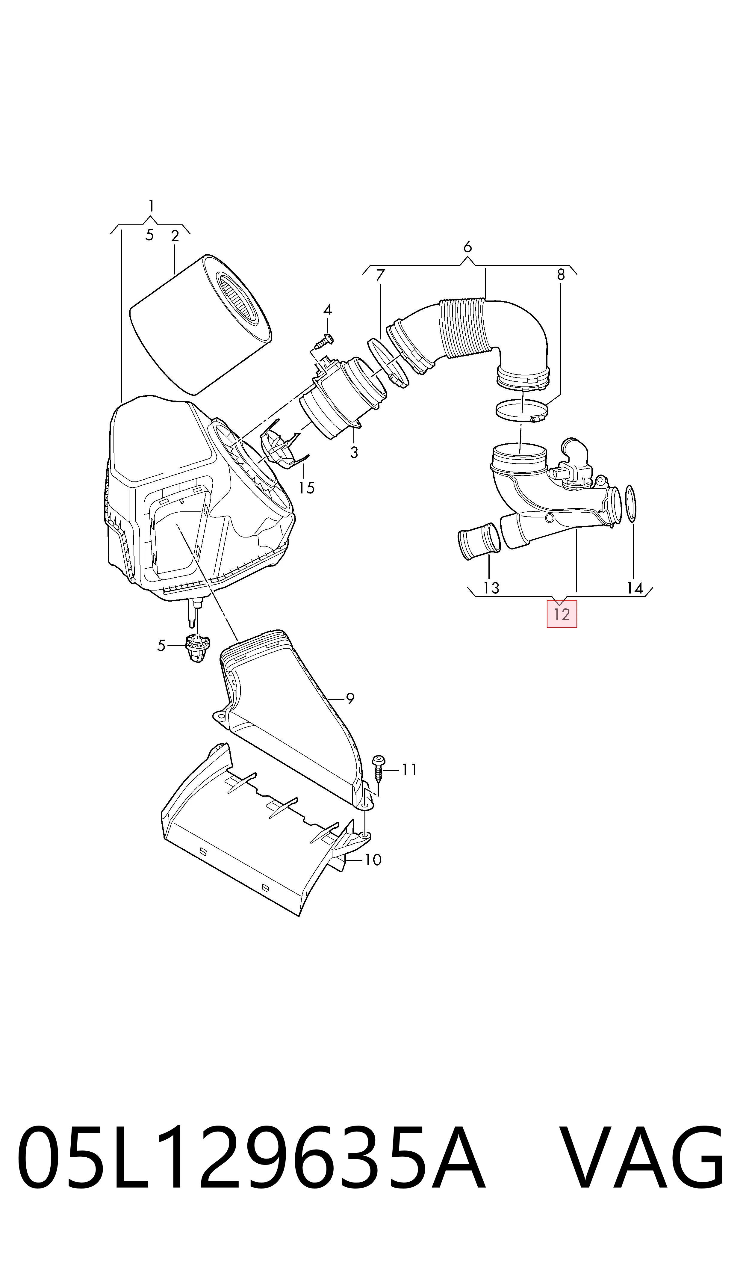 05L129635A VAG