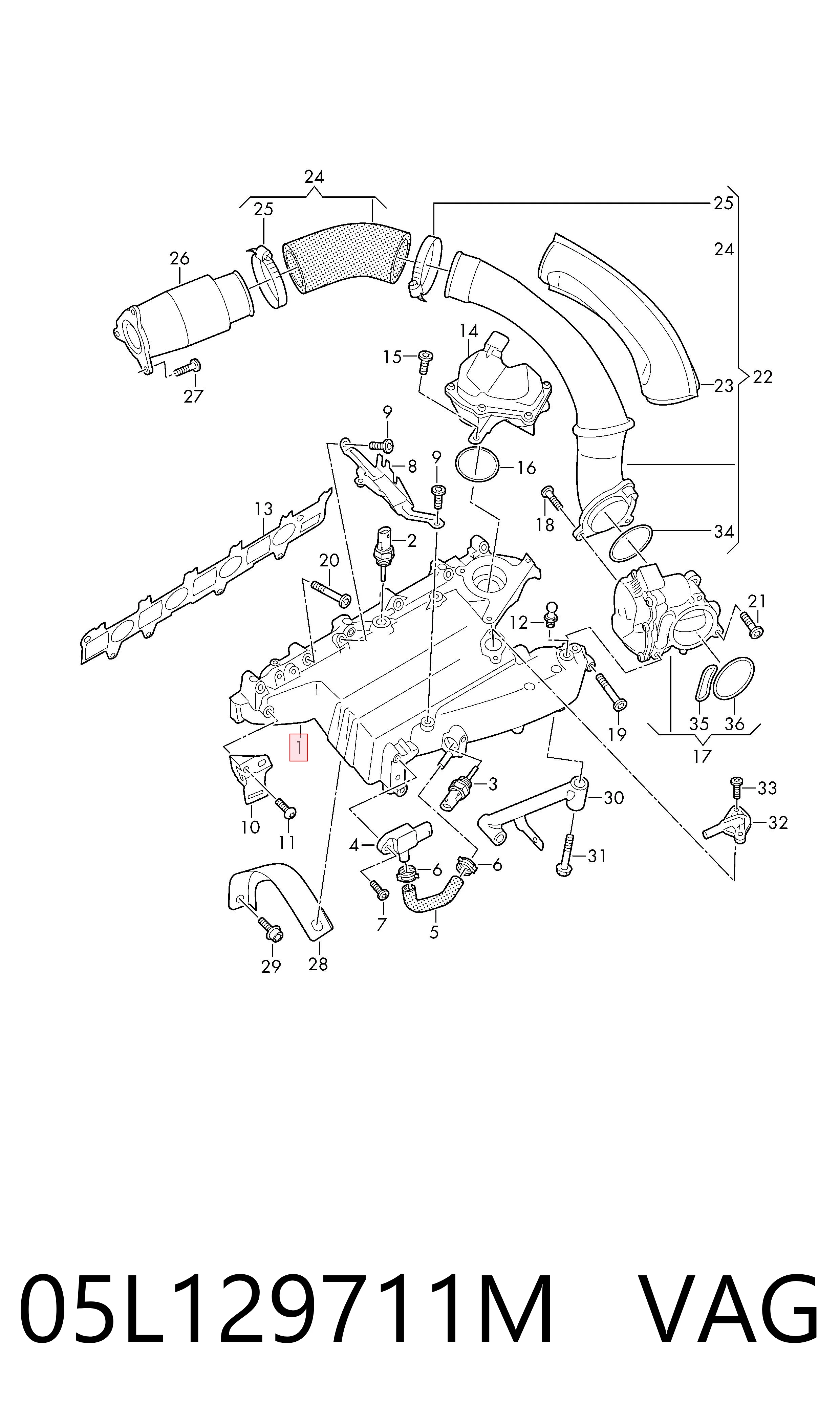 05L129711M VAG