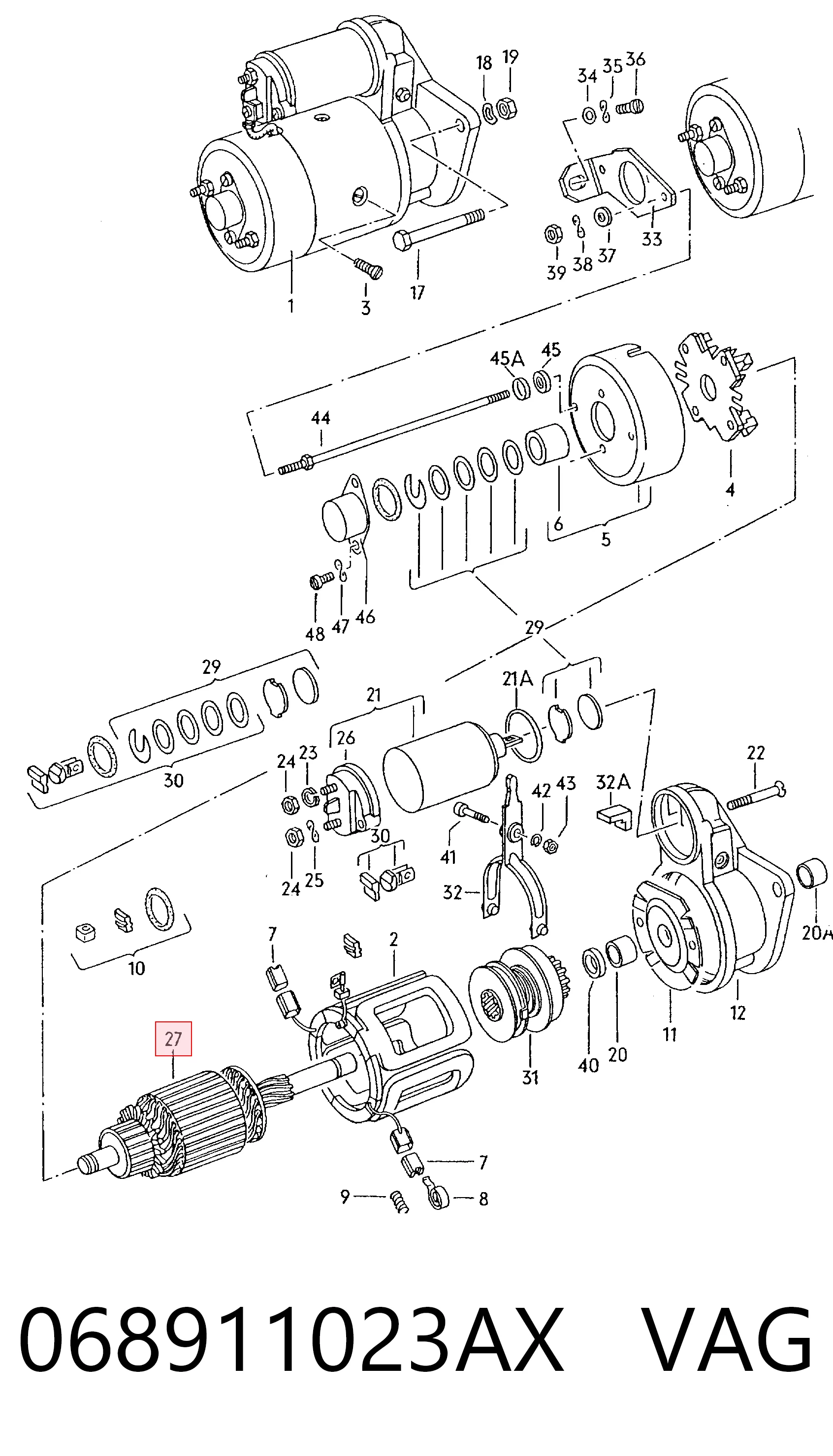 0986010928 Bosch Motor de arranco