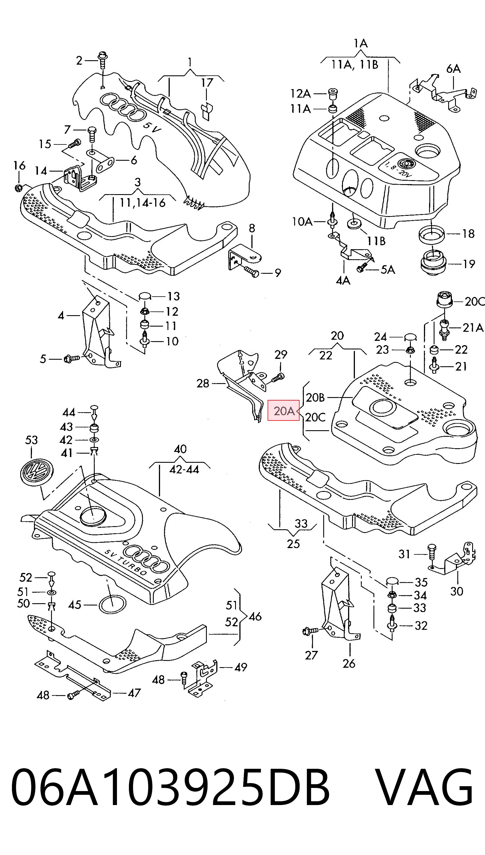 06A103925DB VAG