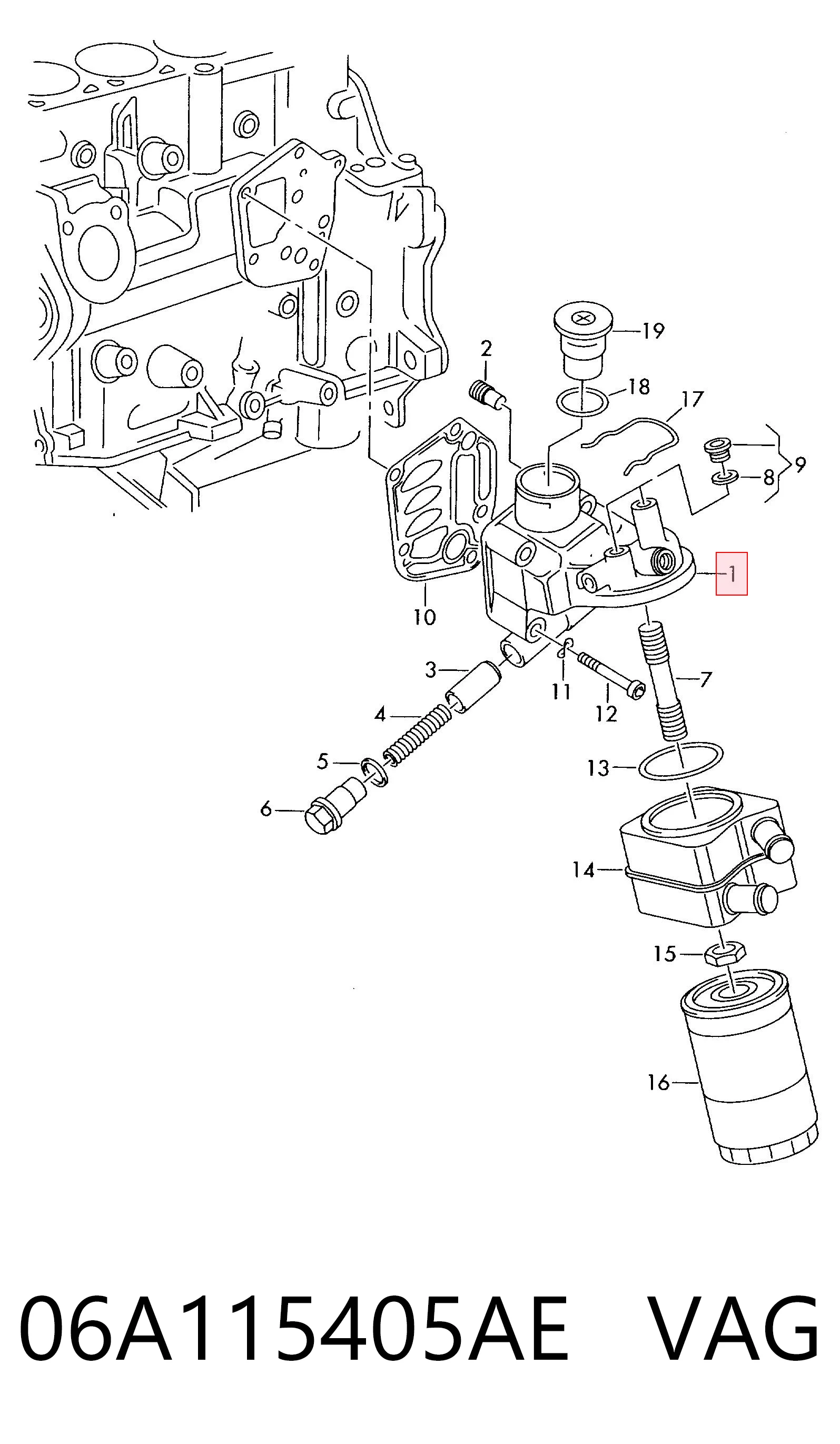 06A115405AE VAG