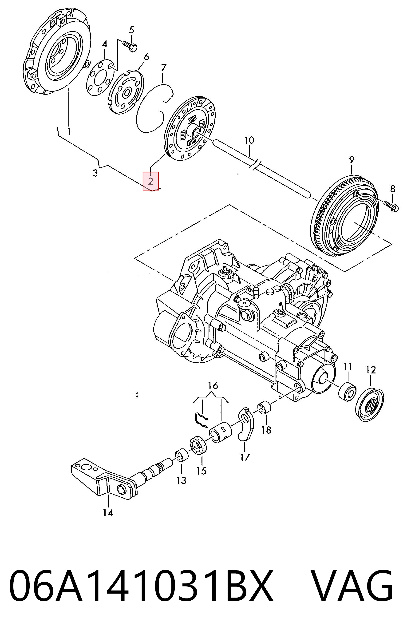  para Volkswagen Bora  (1J6)