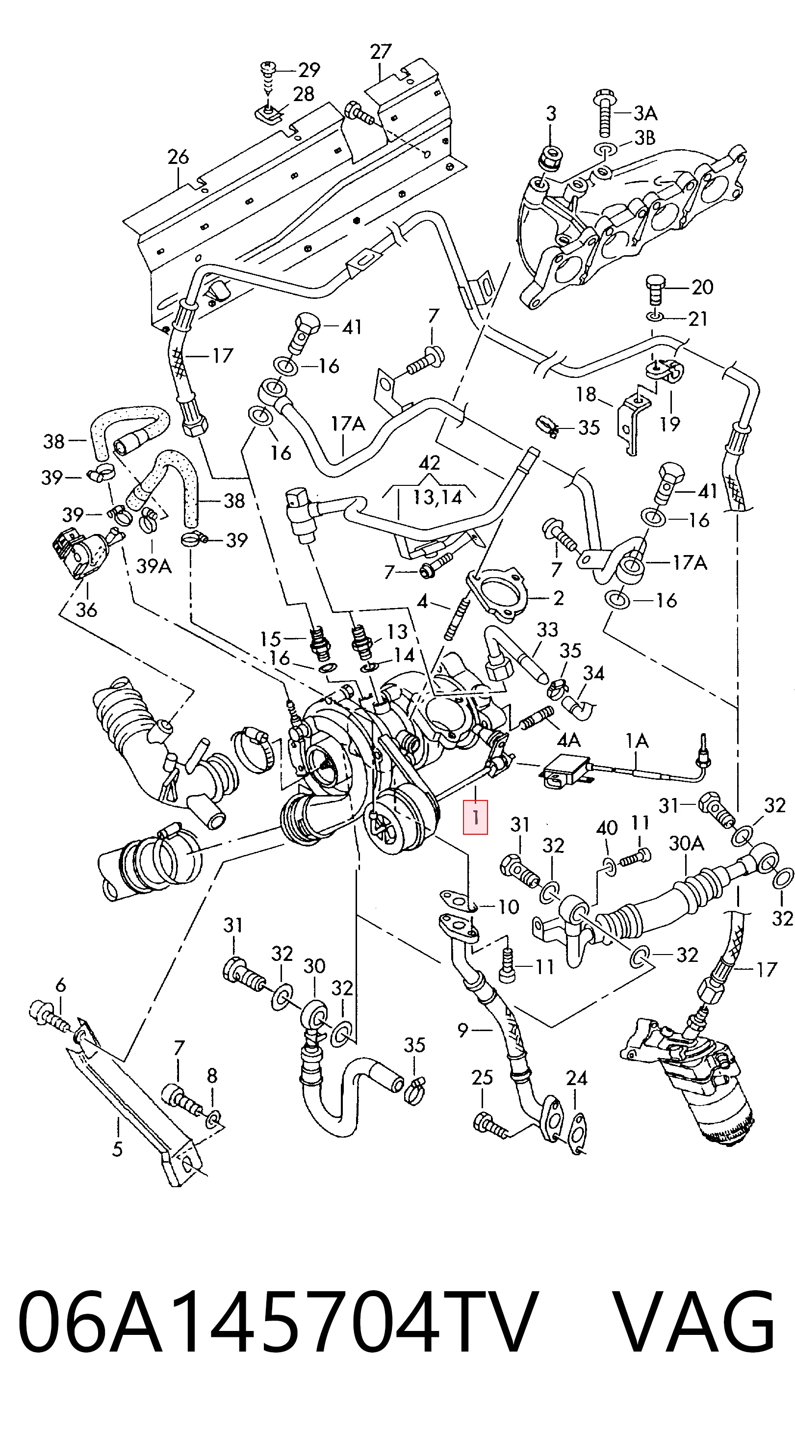 Turbina Audi TT  8N3 ao melhor preço