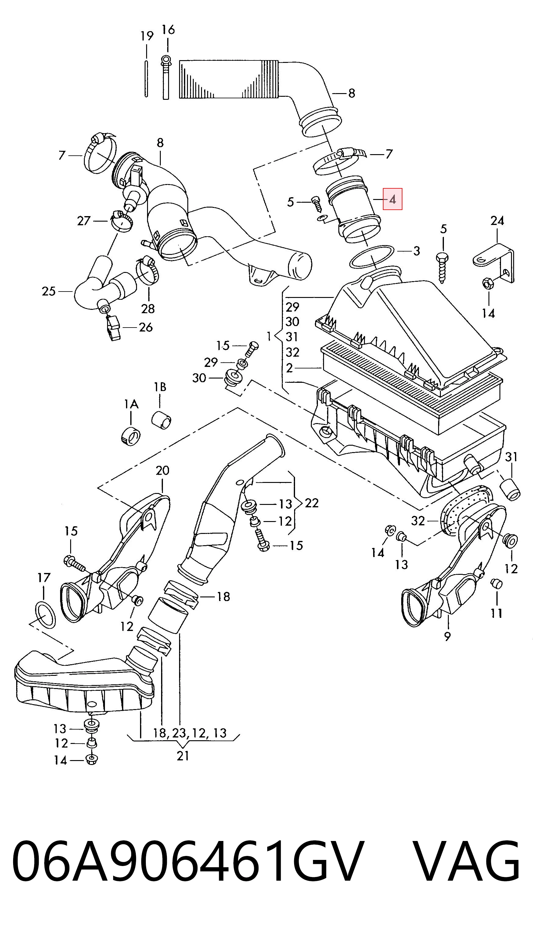 06A906461GV VAG