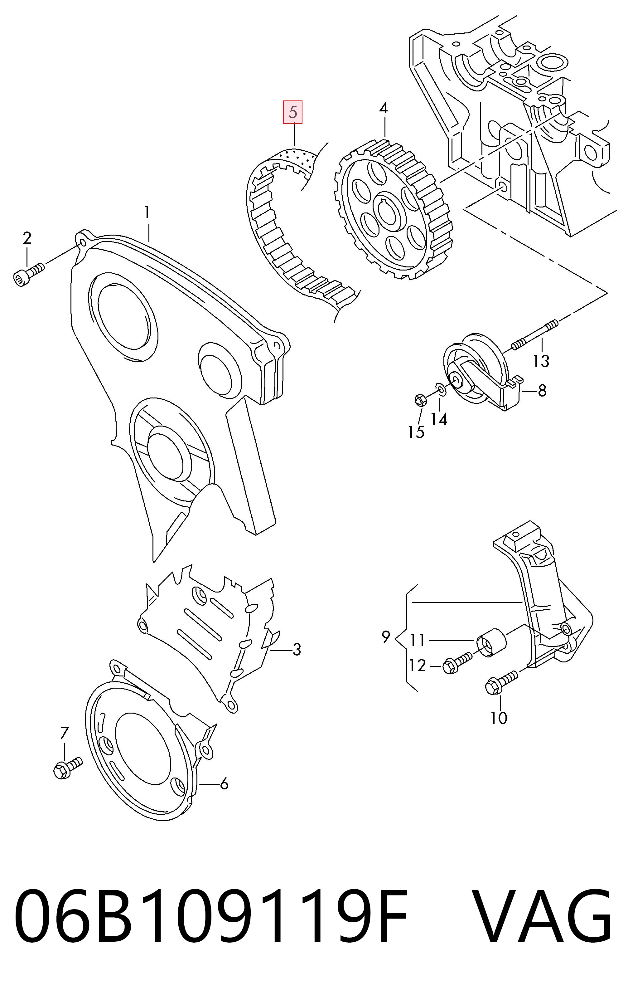 06B109119F VAG