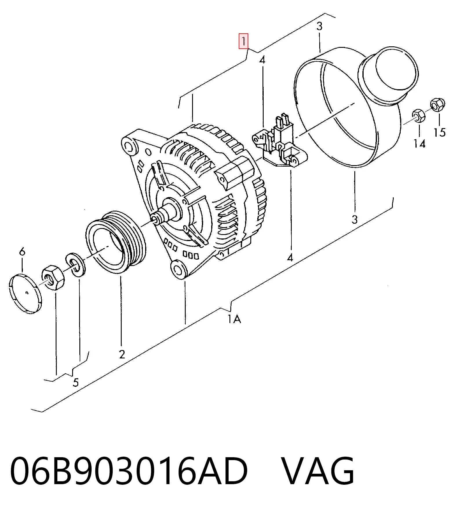 06B903016AD VAG