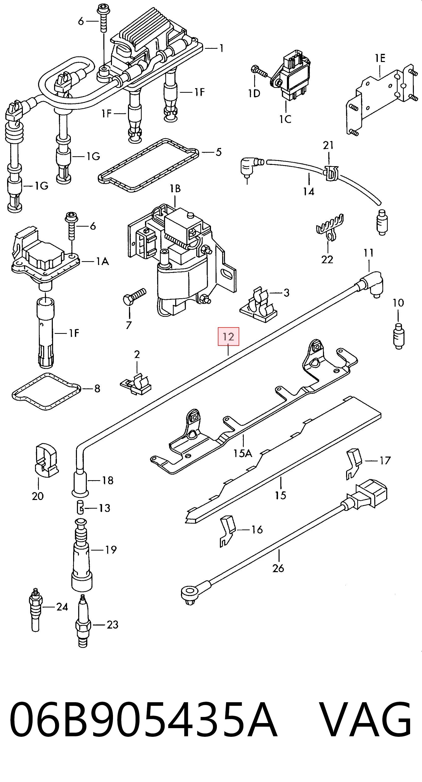 06B905435A VAG