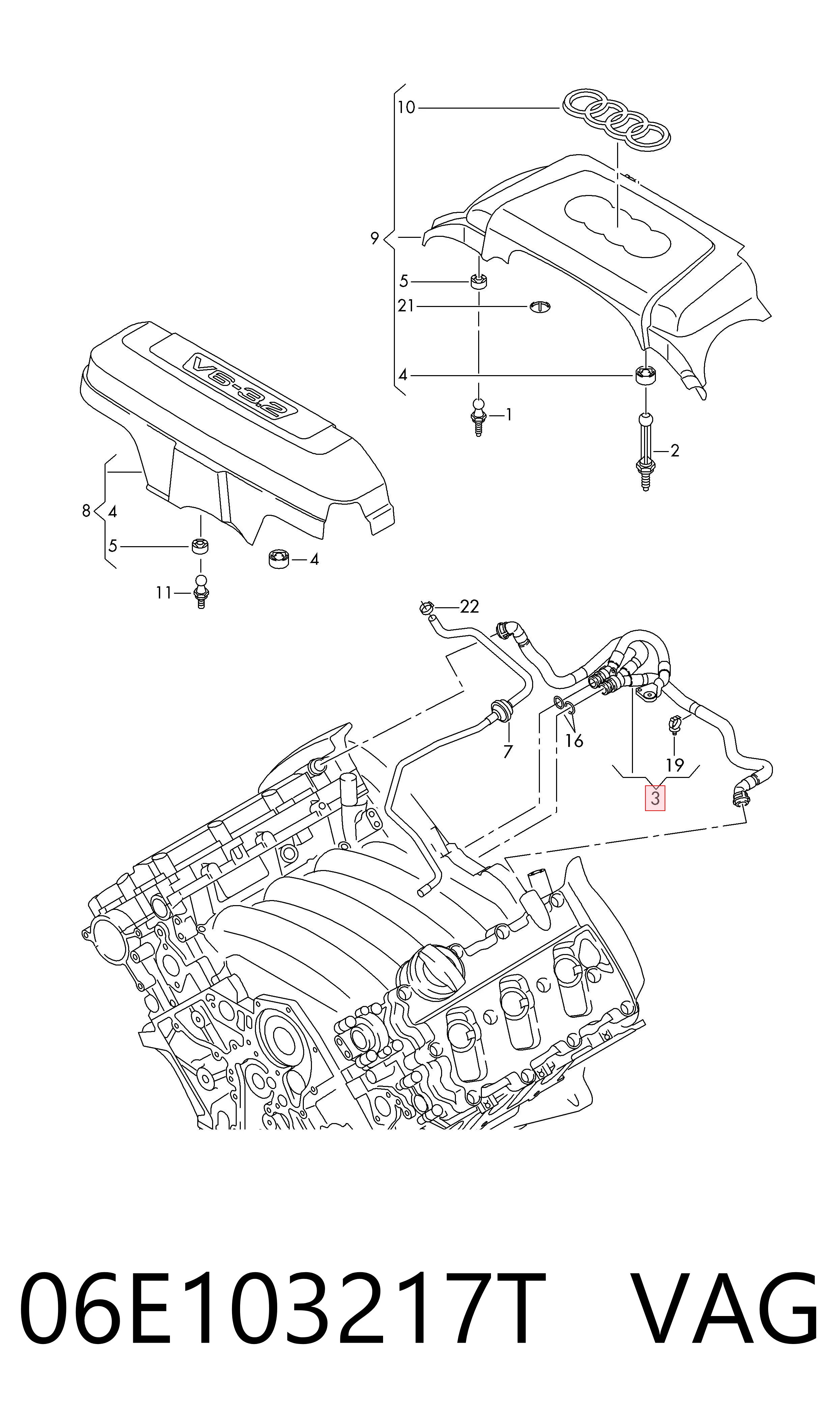 Compre 06E103217T VAG 