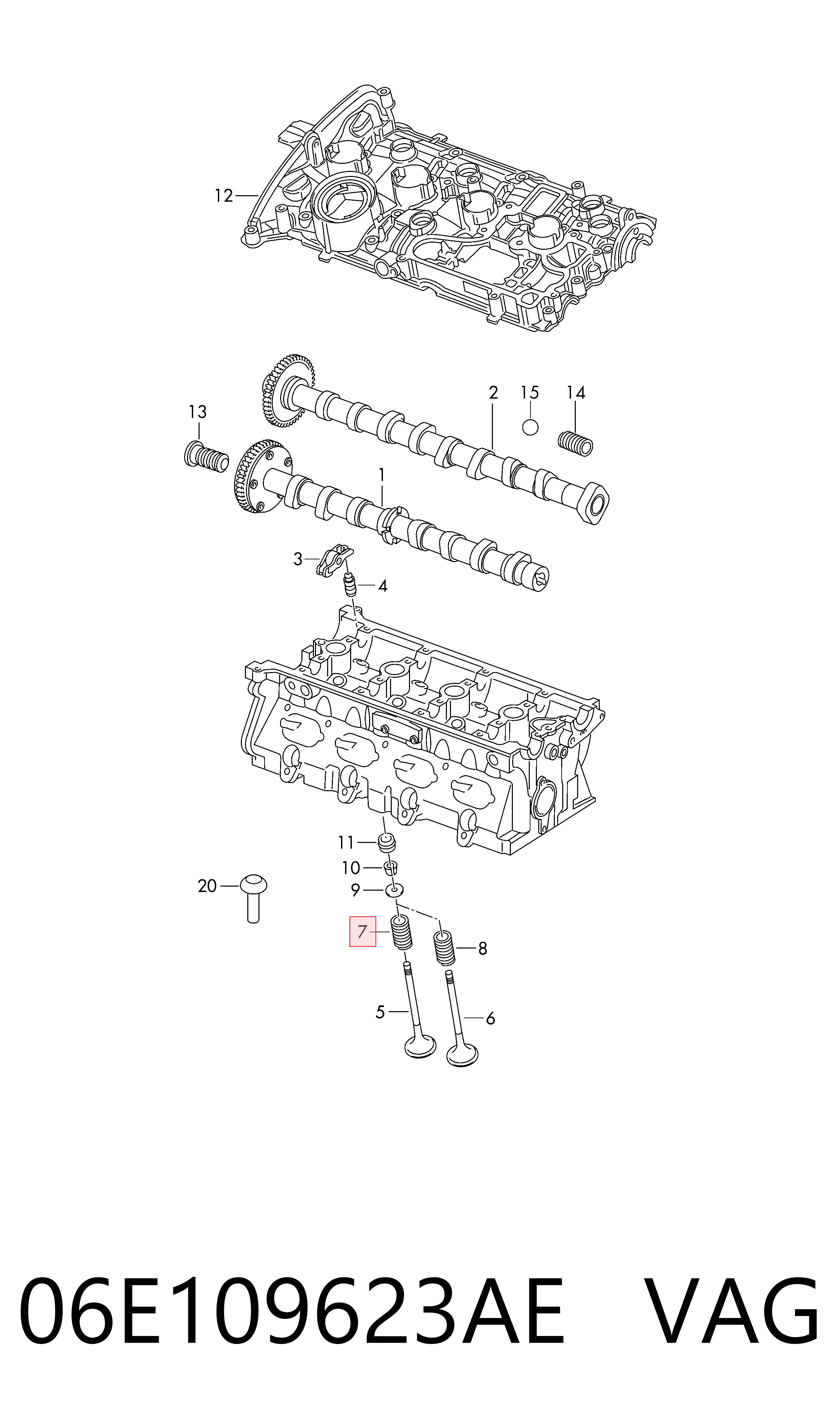 06E109623AE VAG