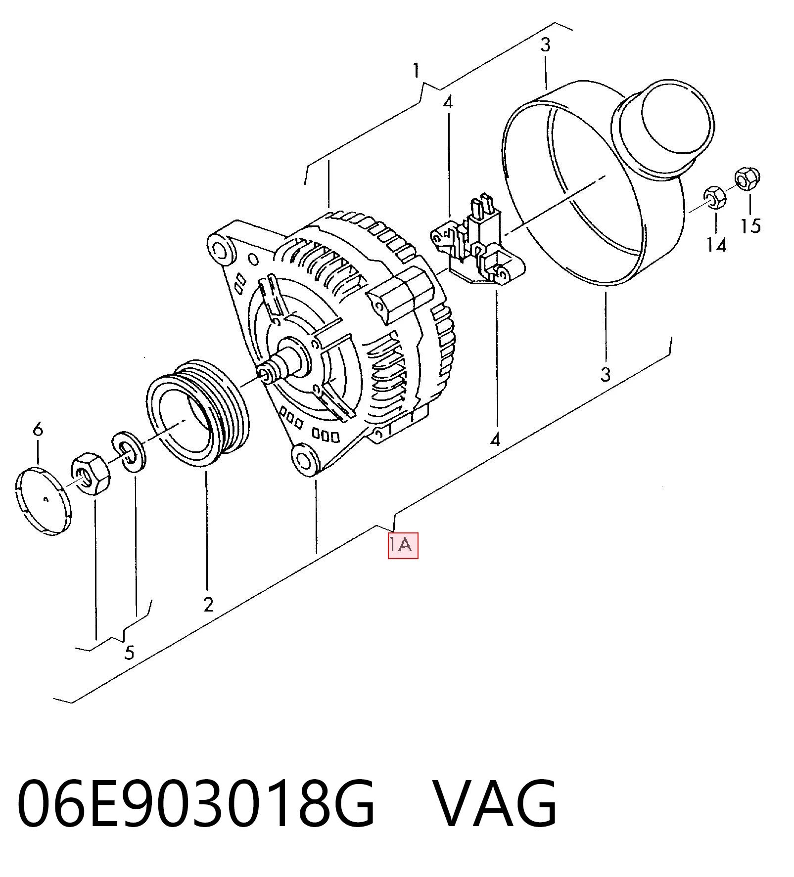 06E903018G VAG