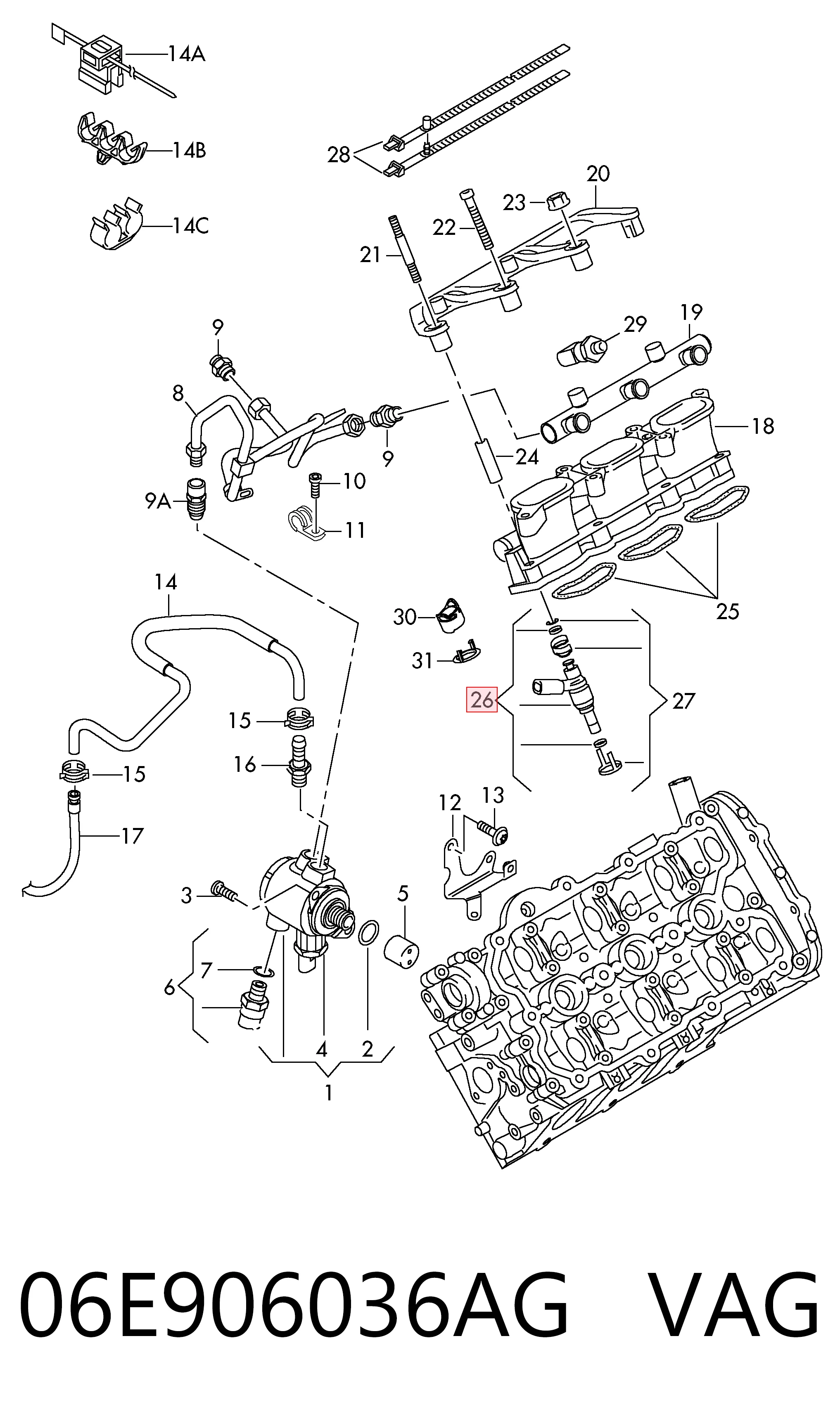 06E906036AG VAG