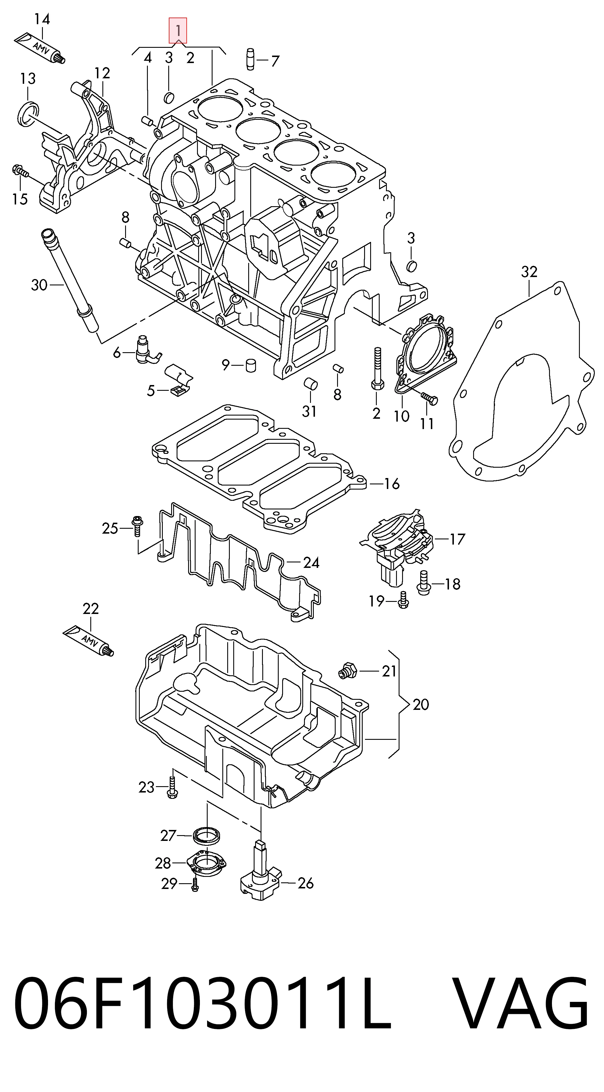 06F103011L VAG