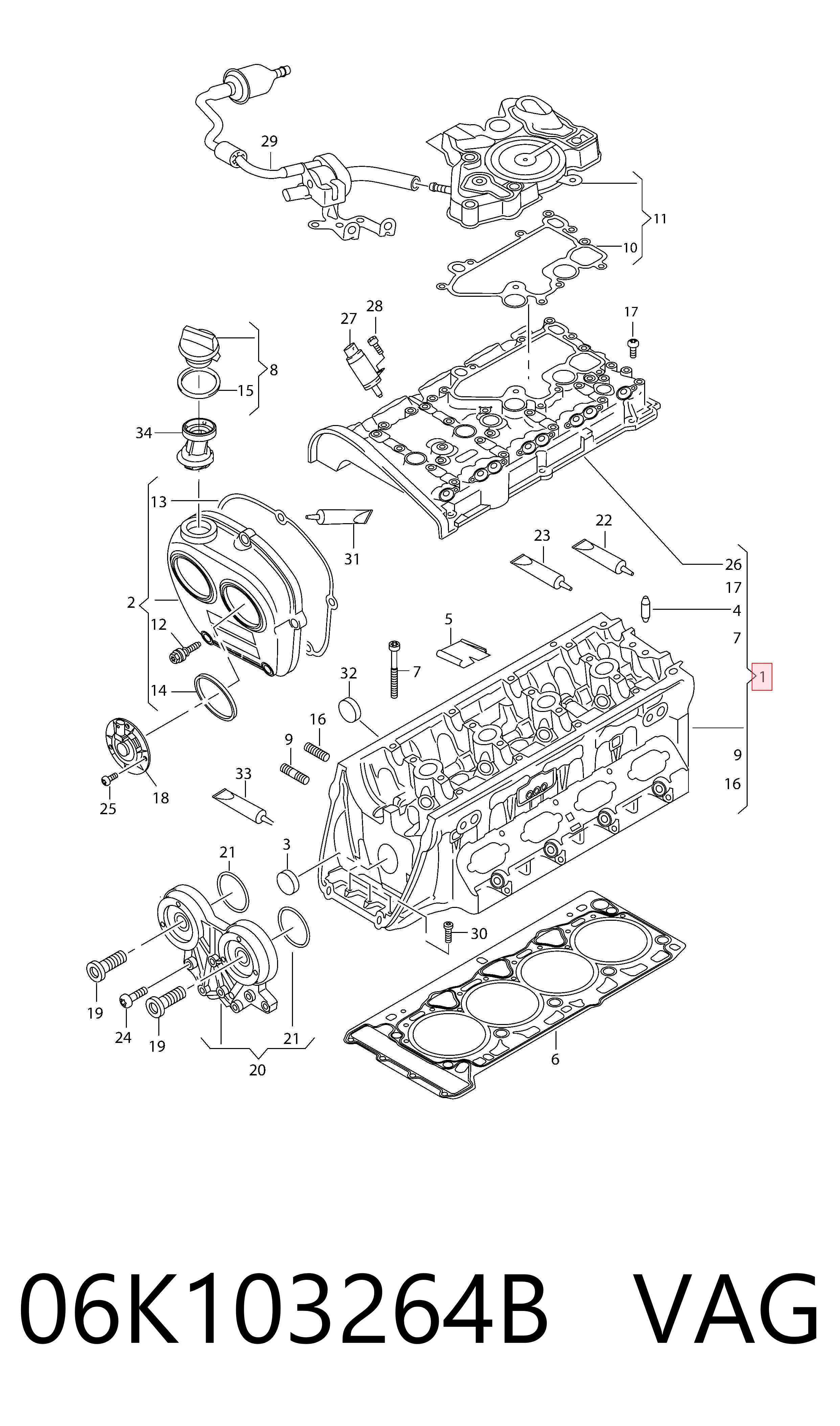 06K103264B VAG