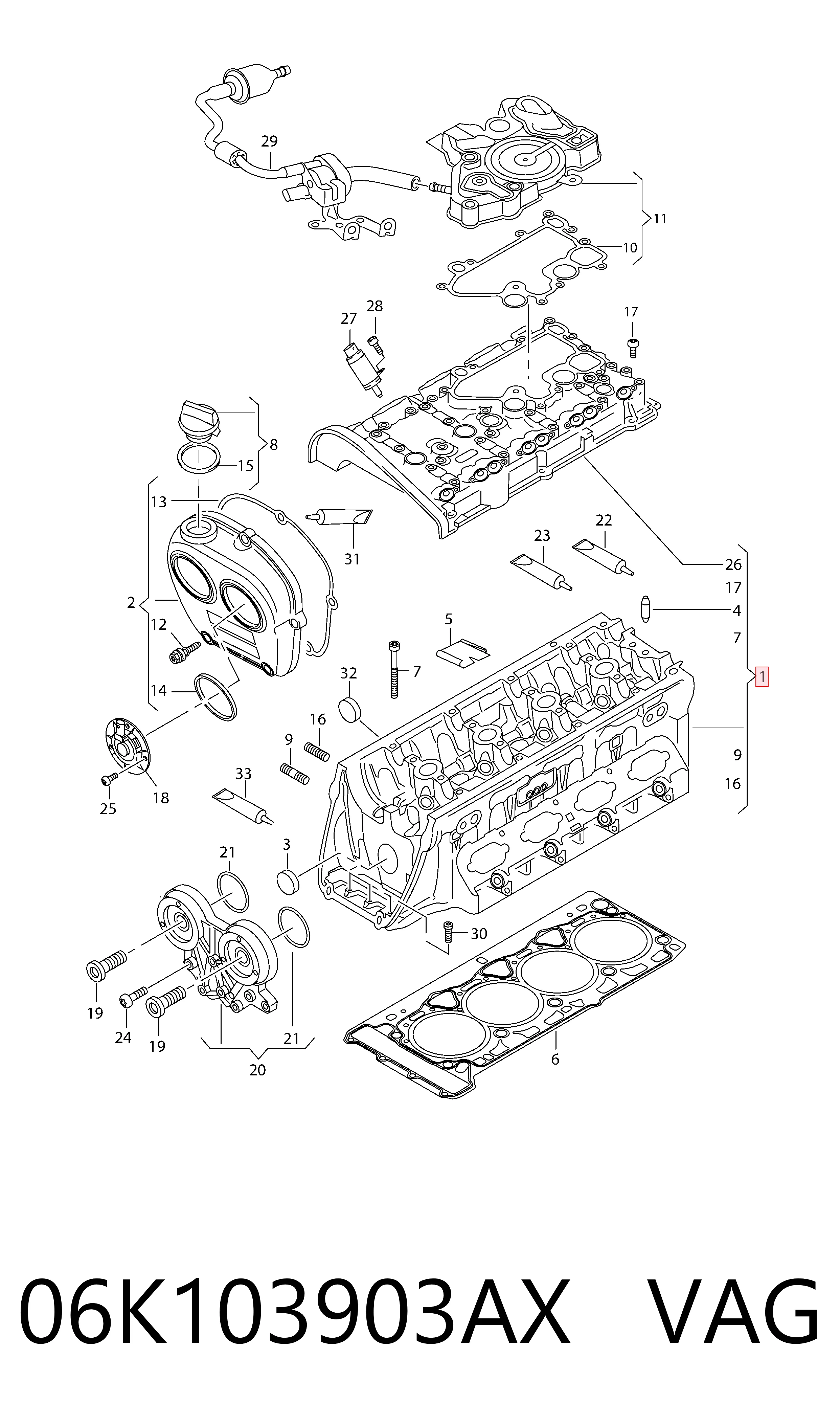 06K103903AX VAG