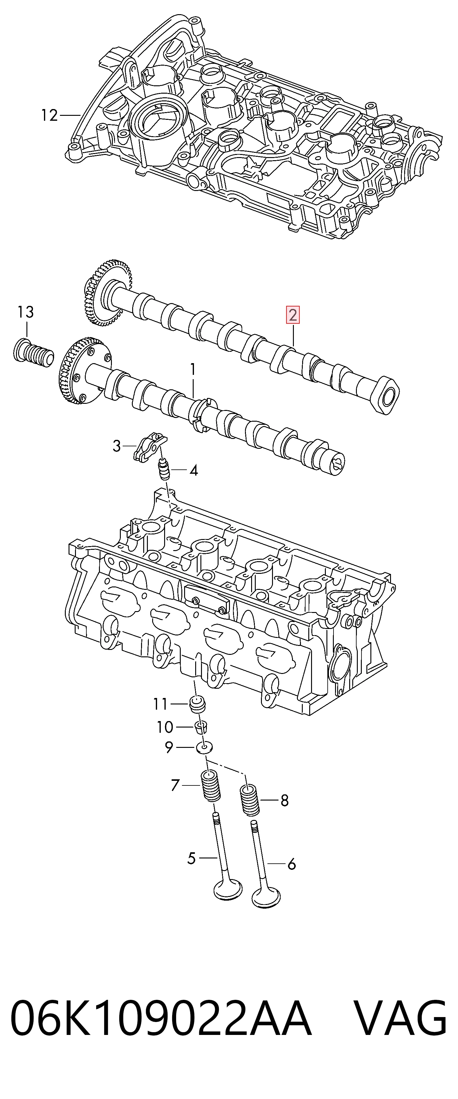 06K109022AA VAG