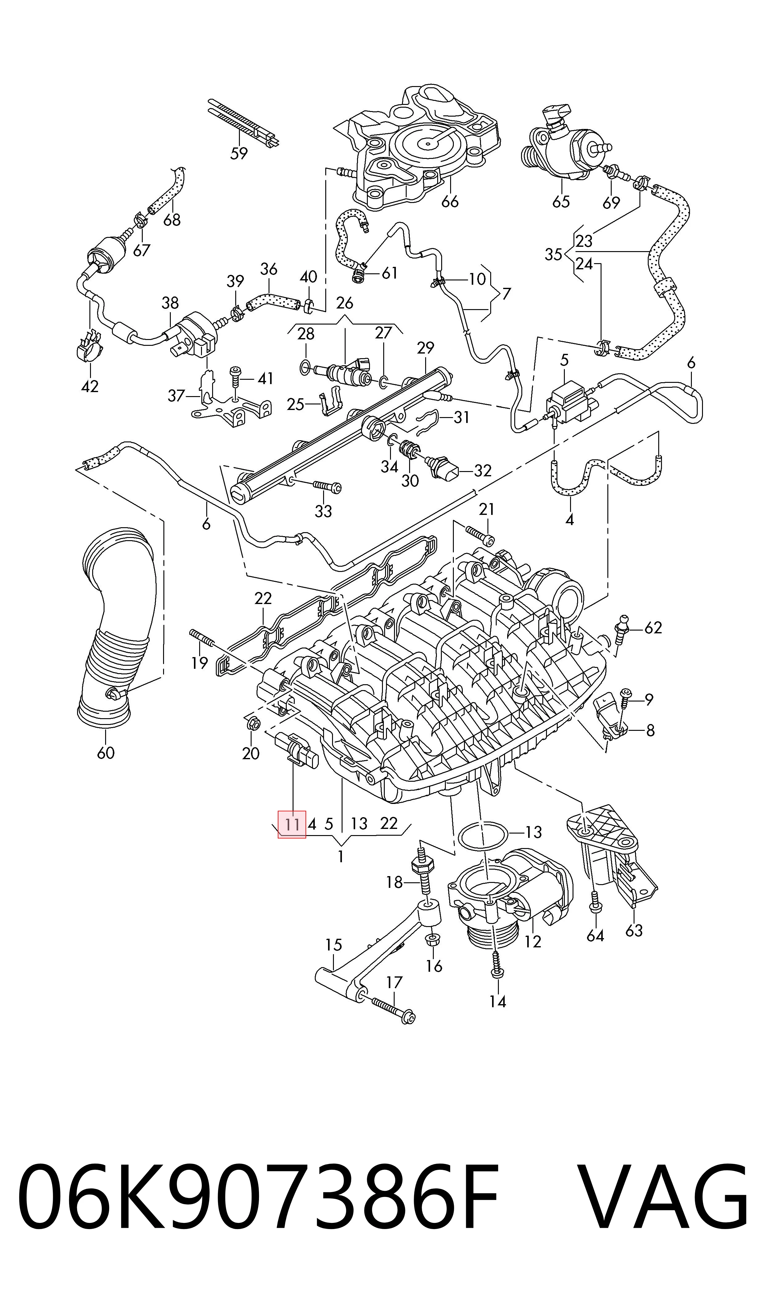 06K907386F VAG