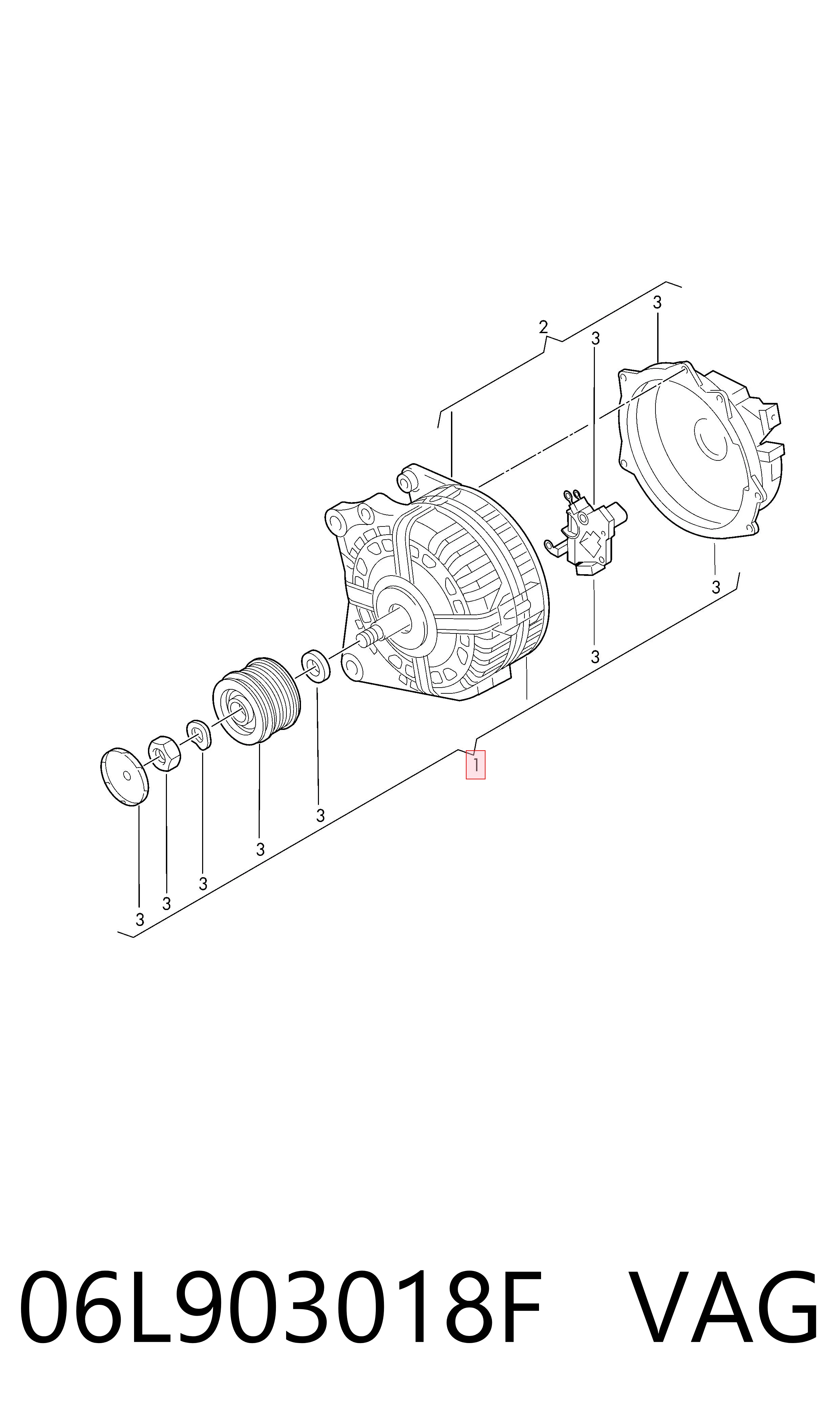  Gerador Audi A6 C8 carrinha (4A5) (2018 - 2025) C8