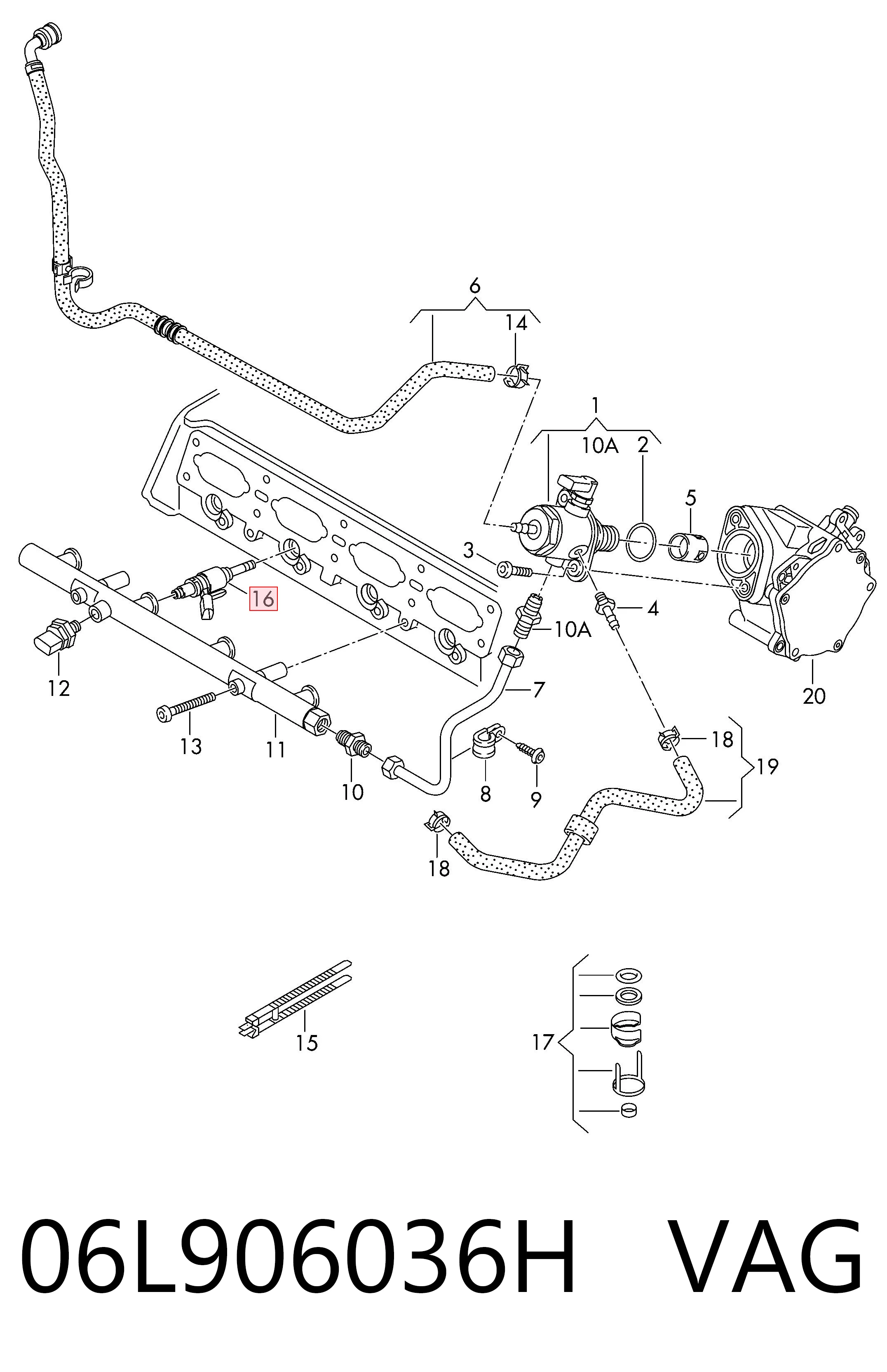 0261500170 Bosch Injetor de injeção de combustível