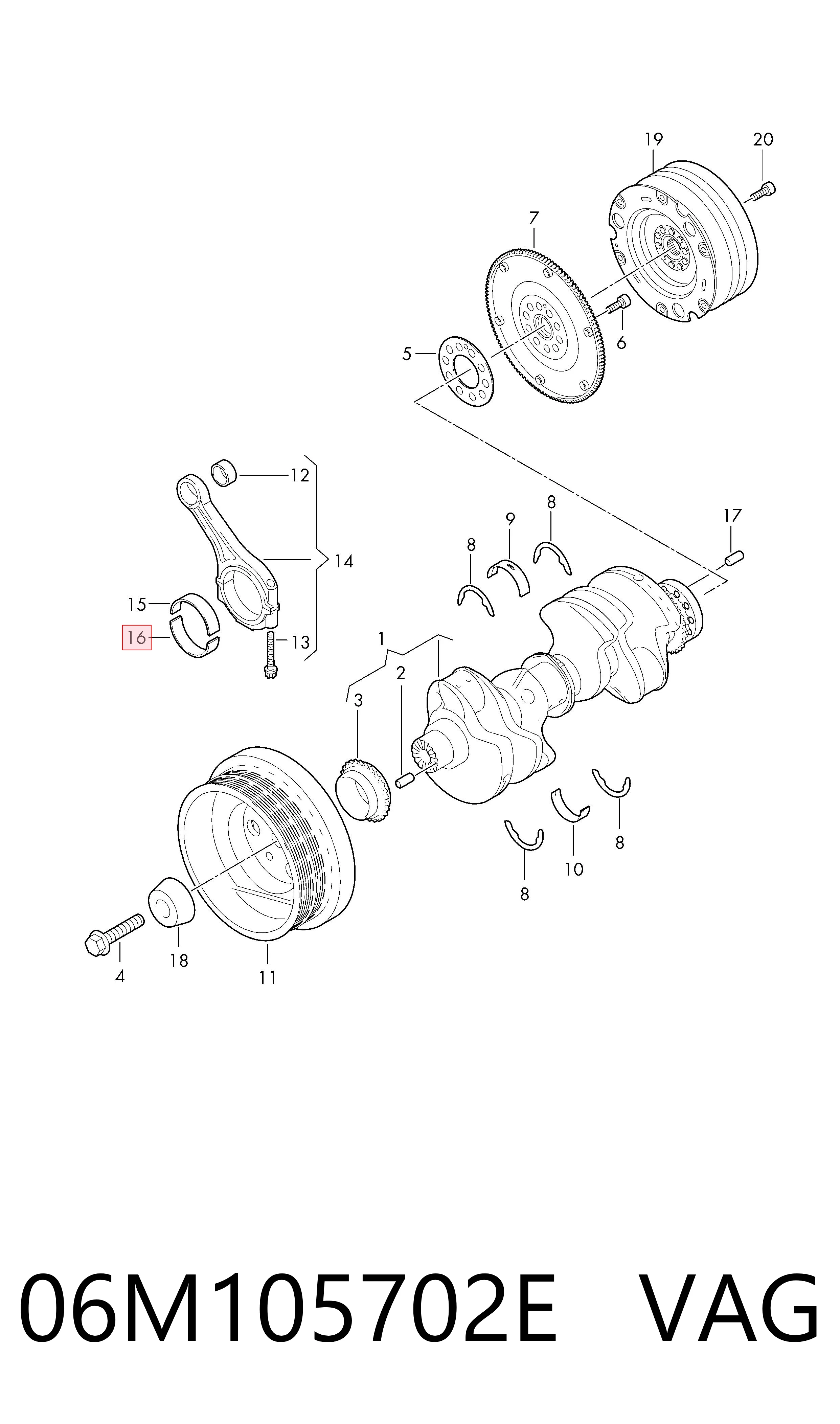  VAG 06M105702E preço, a partir de 33,02 USD