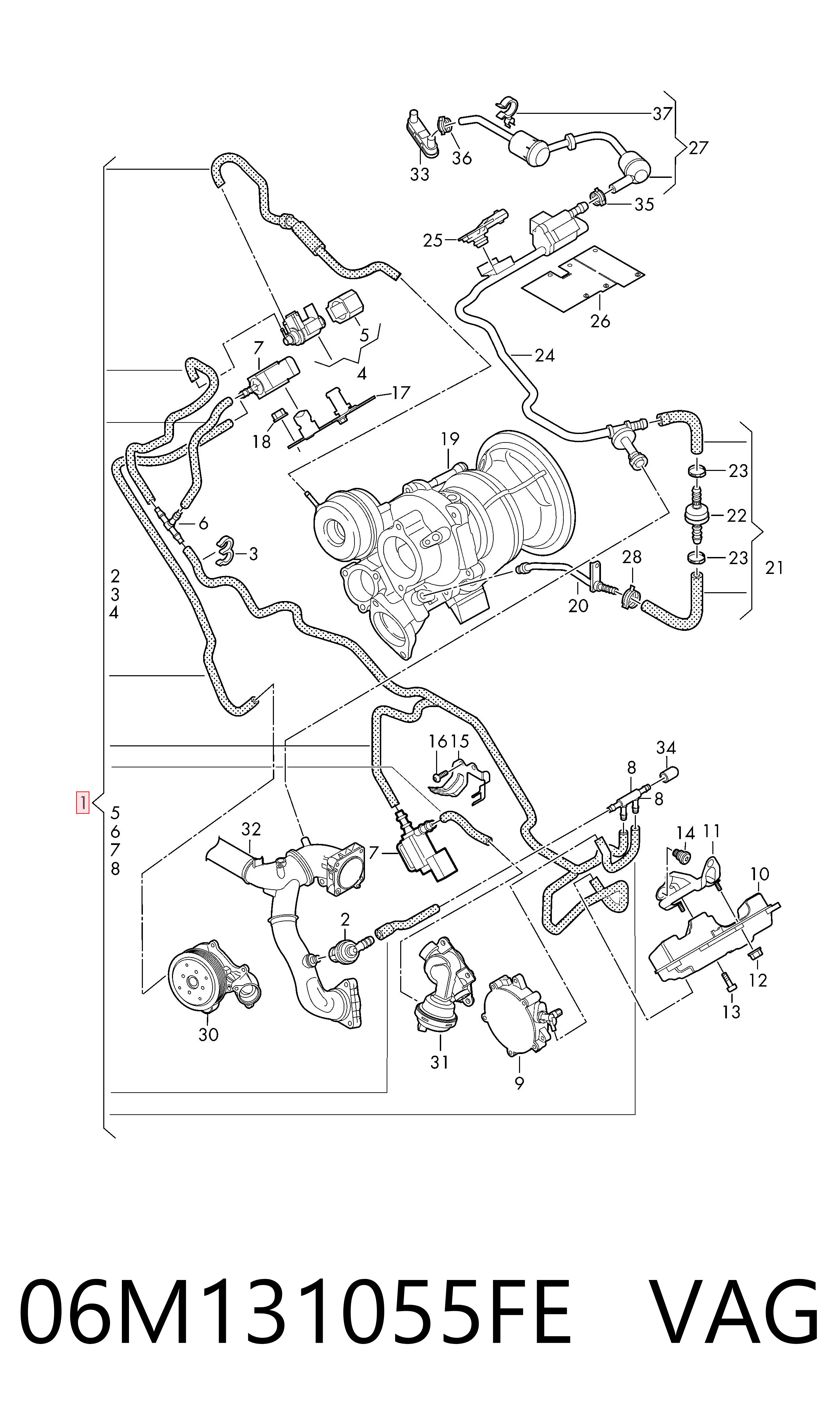 06M131055FE VAG