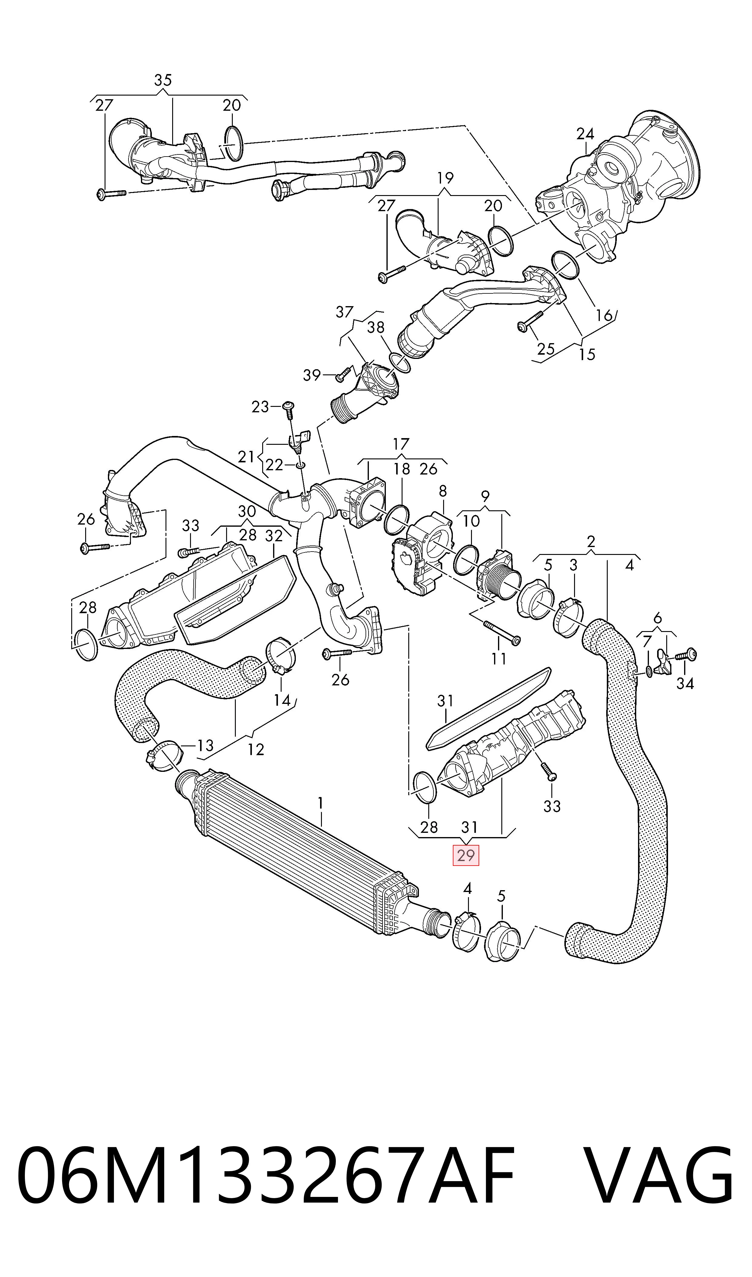 06M133267AF VAG