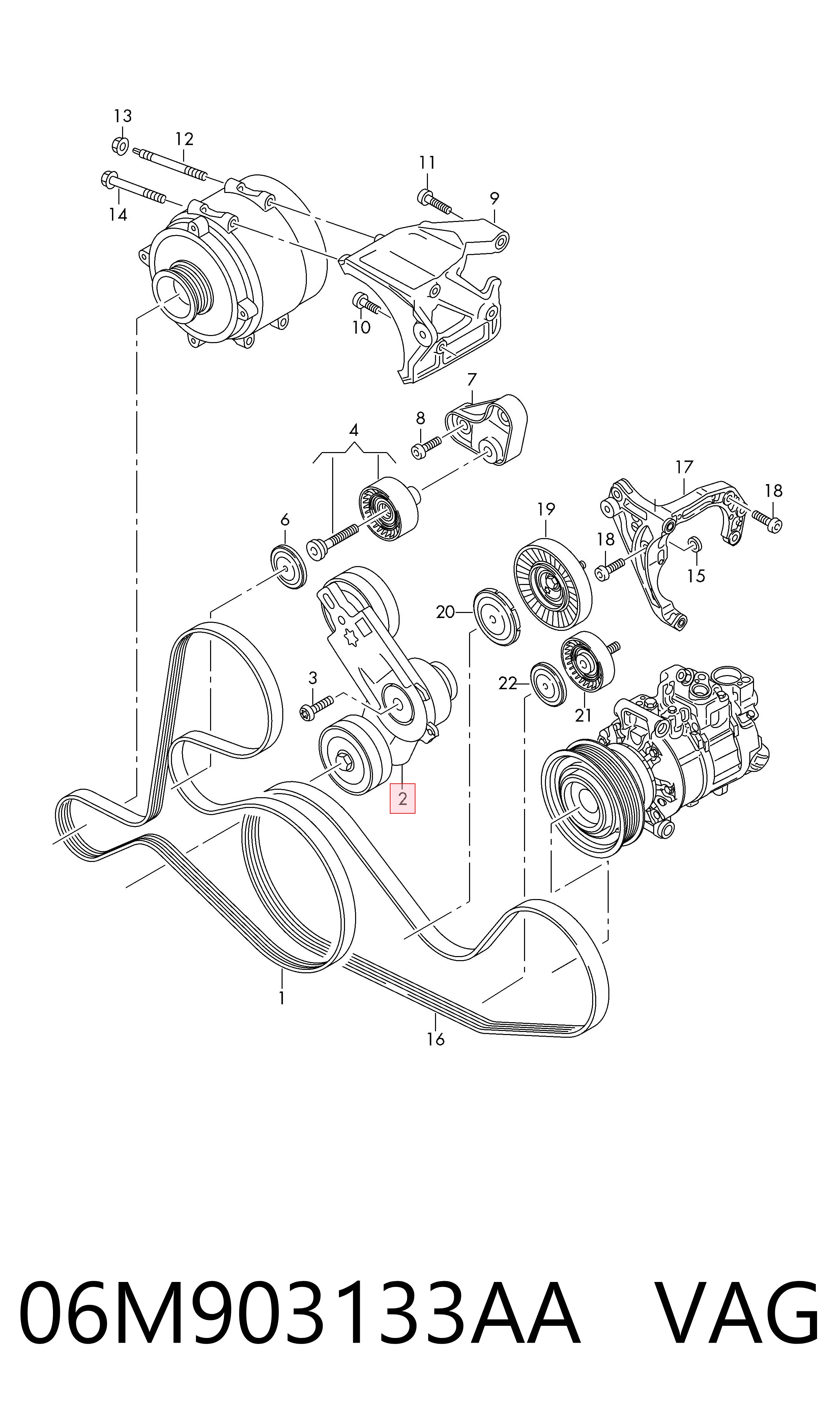 06M903133AA VAG