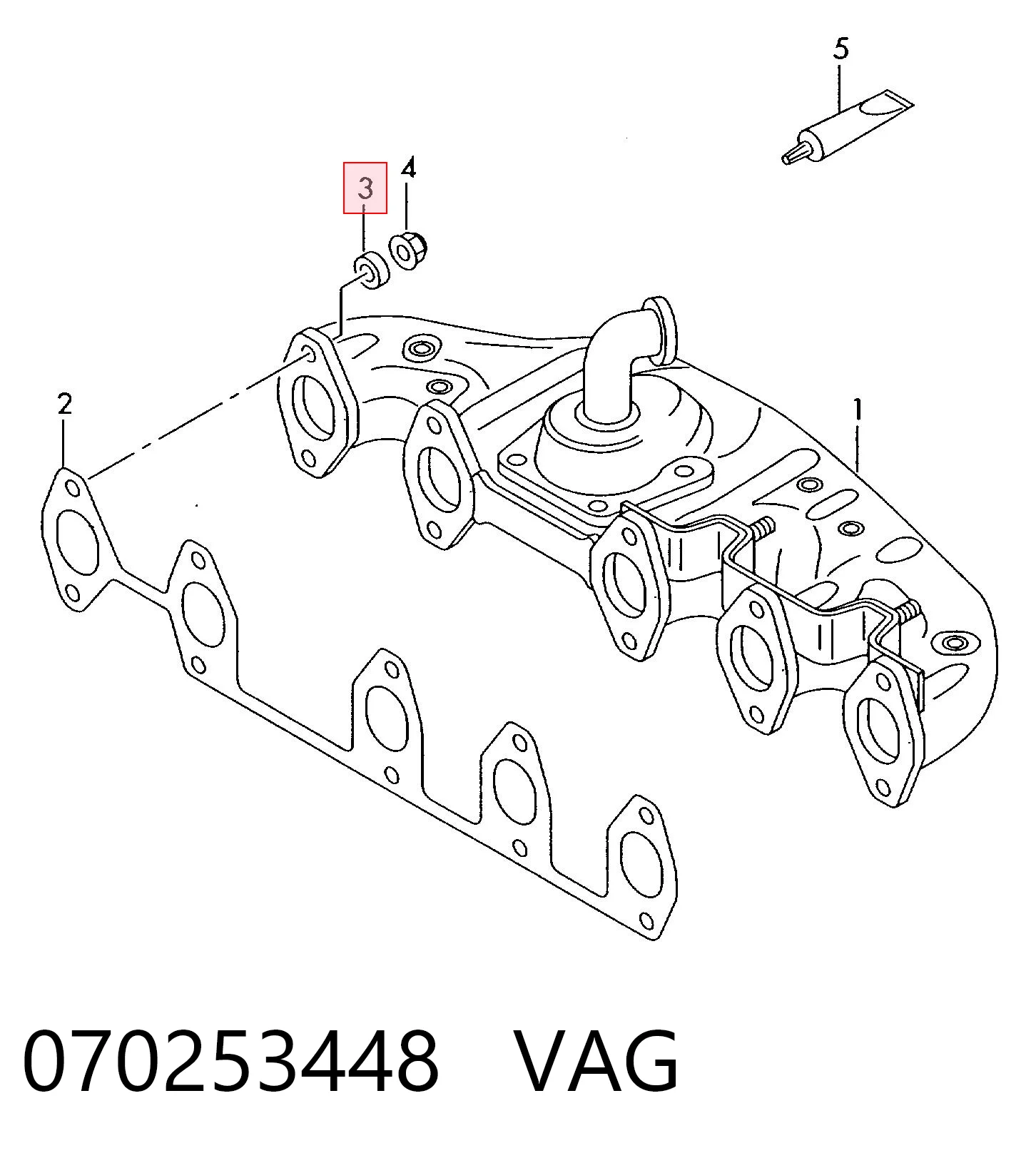  VAG 070253448 preço, a partir de 5,13 USD