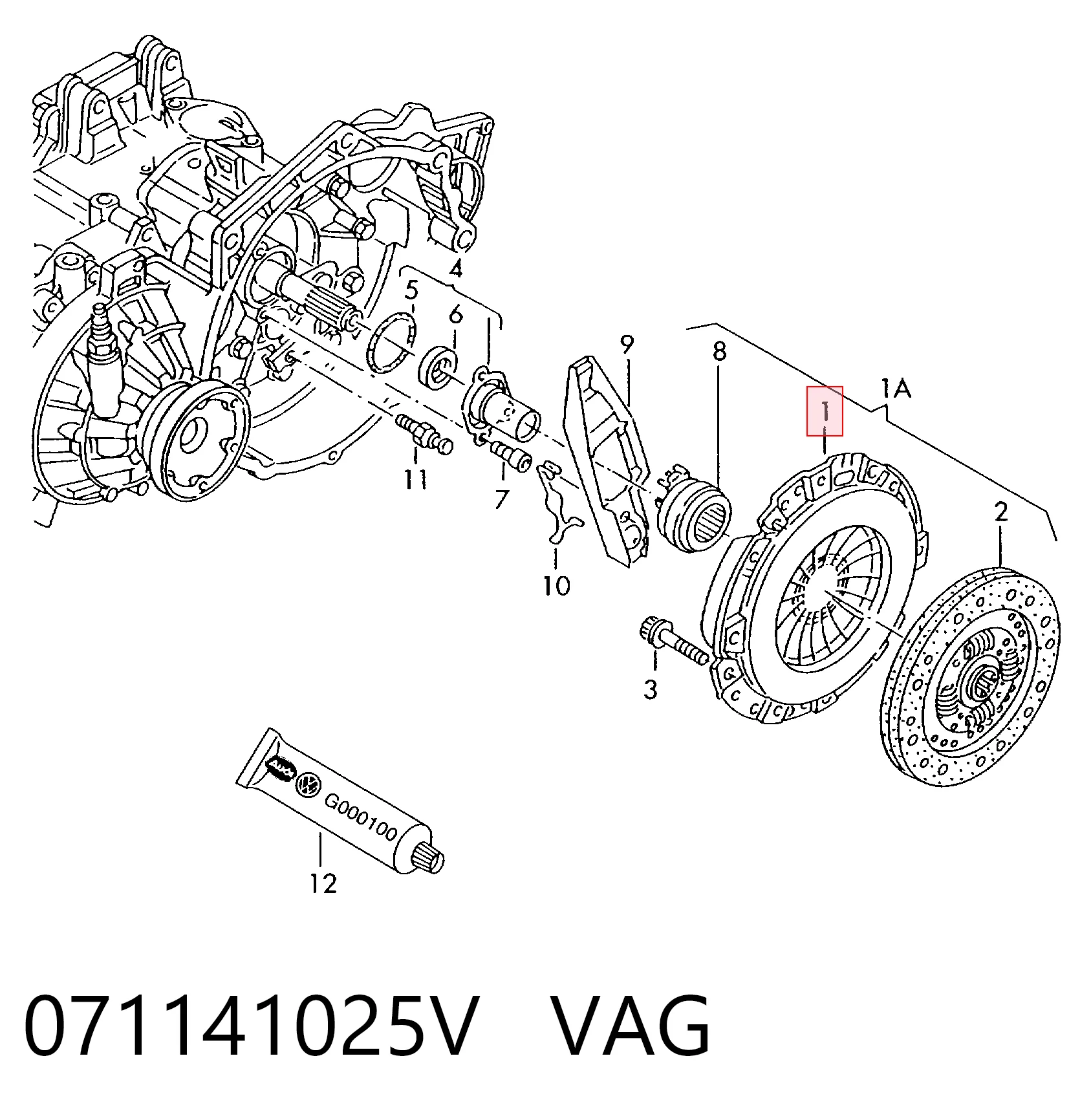 Compre Cesta de embraiagem Seat Alhambra 