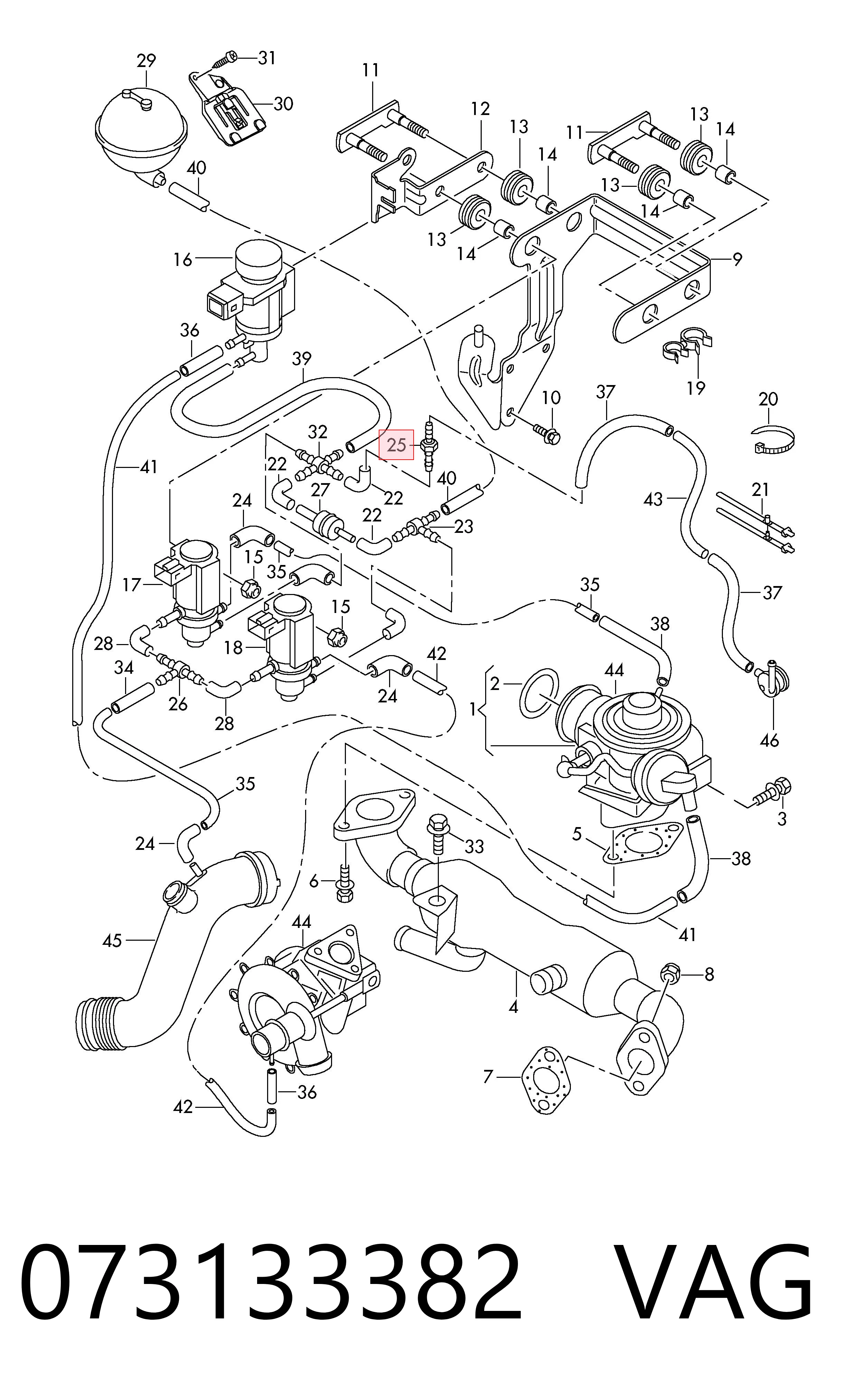  VAG 073133382 preço, a partir de 6,29 USD