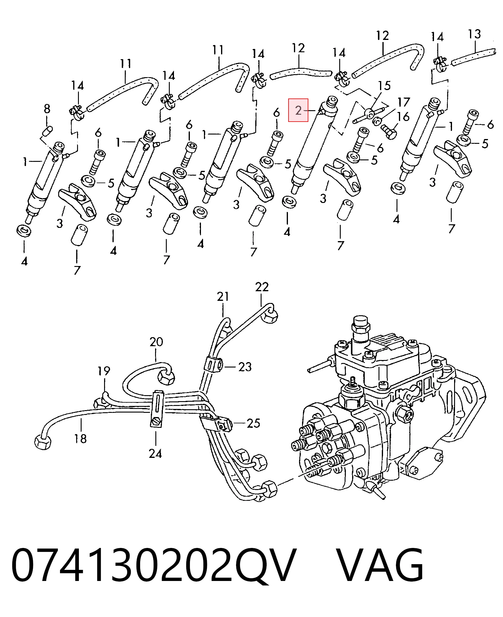 432193619 Bosch Injetor de injeção de combustível