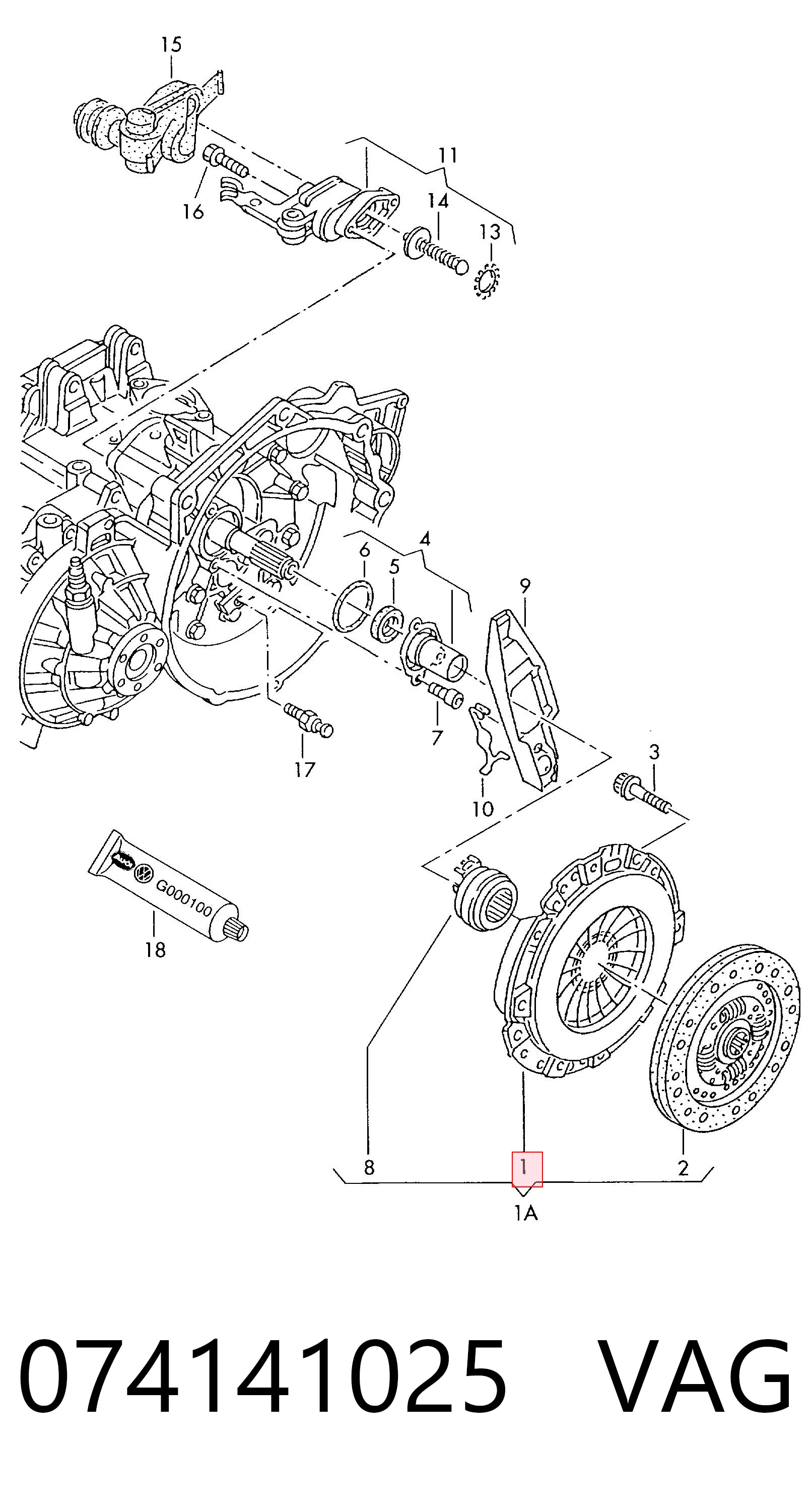 074141025 VAG