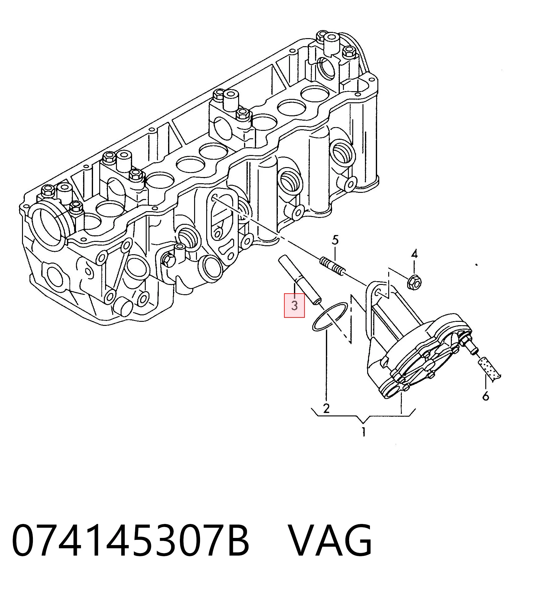 117515585 Hans Pries (Topran) Kit de reparação da bomba de vácuo