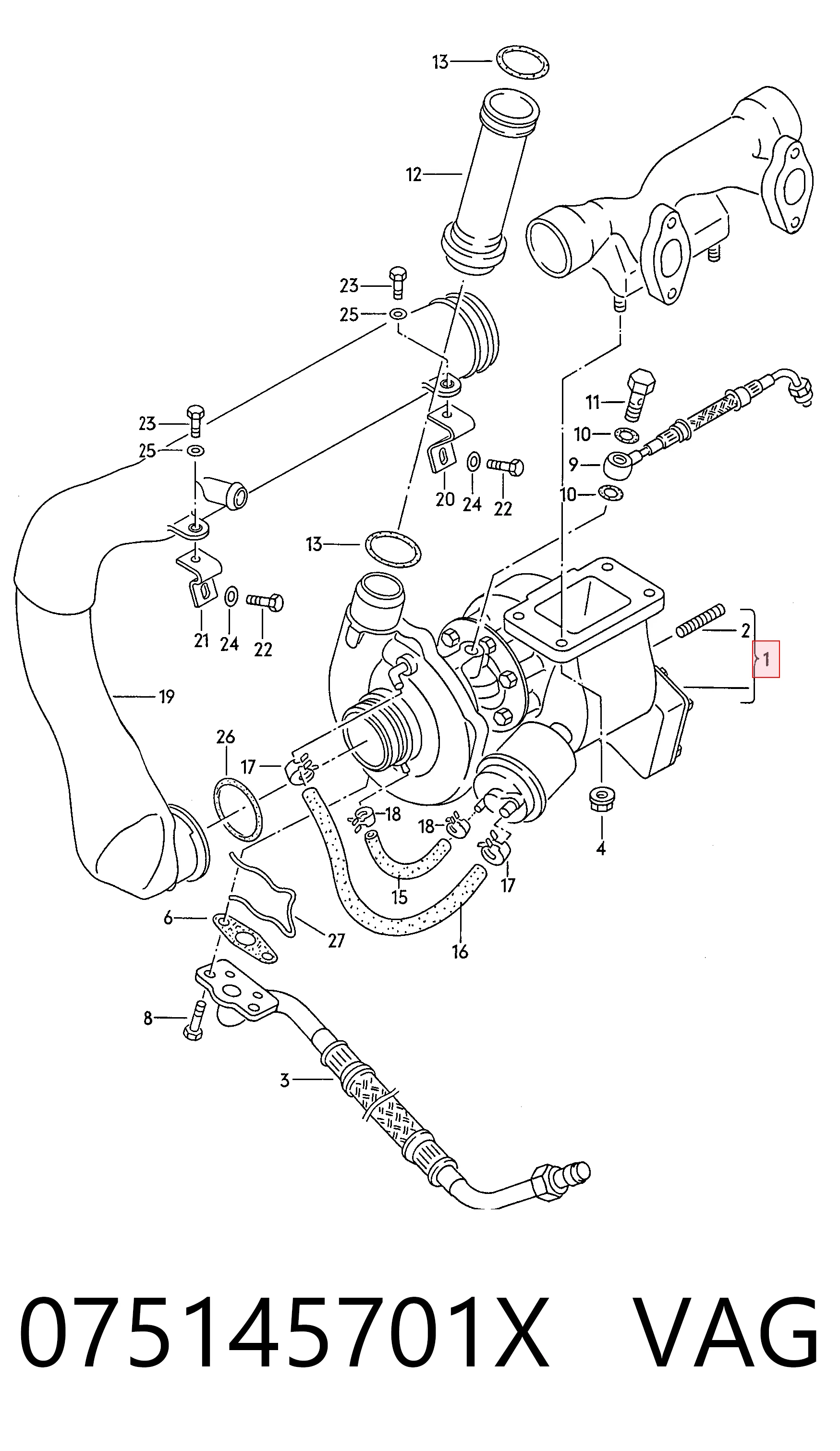 Turbina para Volkswagen LT 28-35 I 