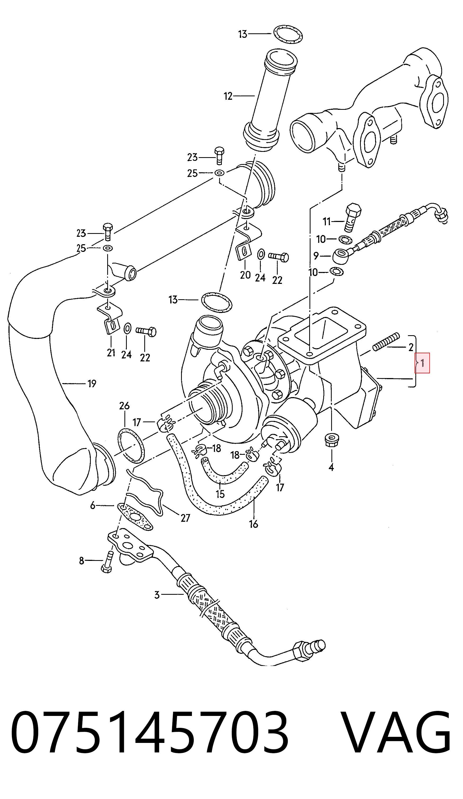 Turbina Volkswagen LT 28-35 I 